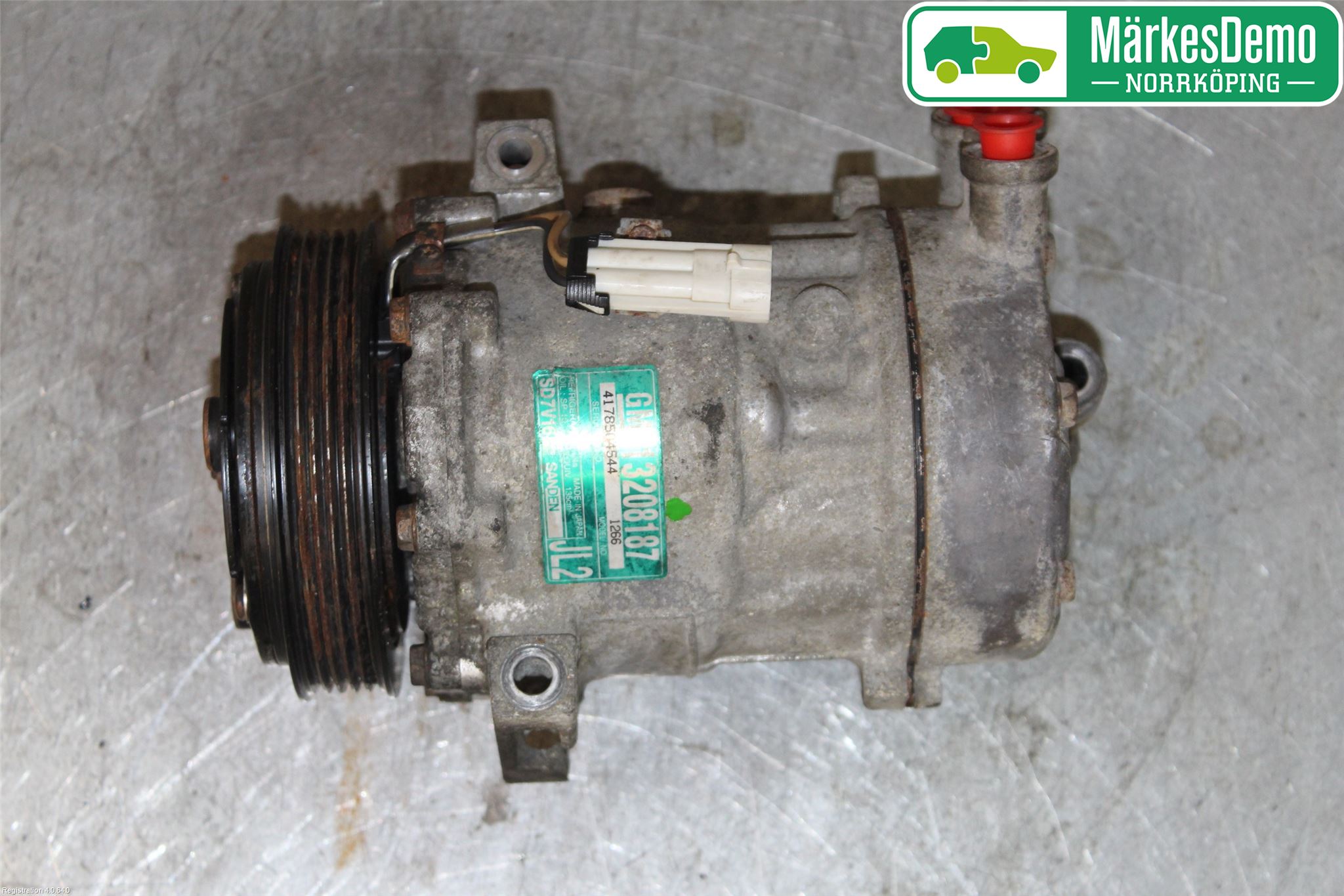 Opel VECTRA C 02-05 Varme Ac Kompressor