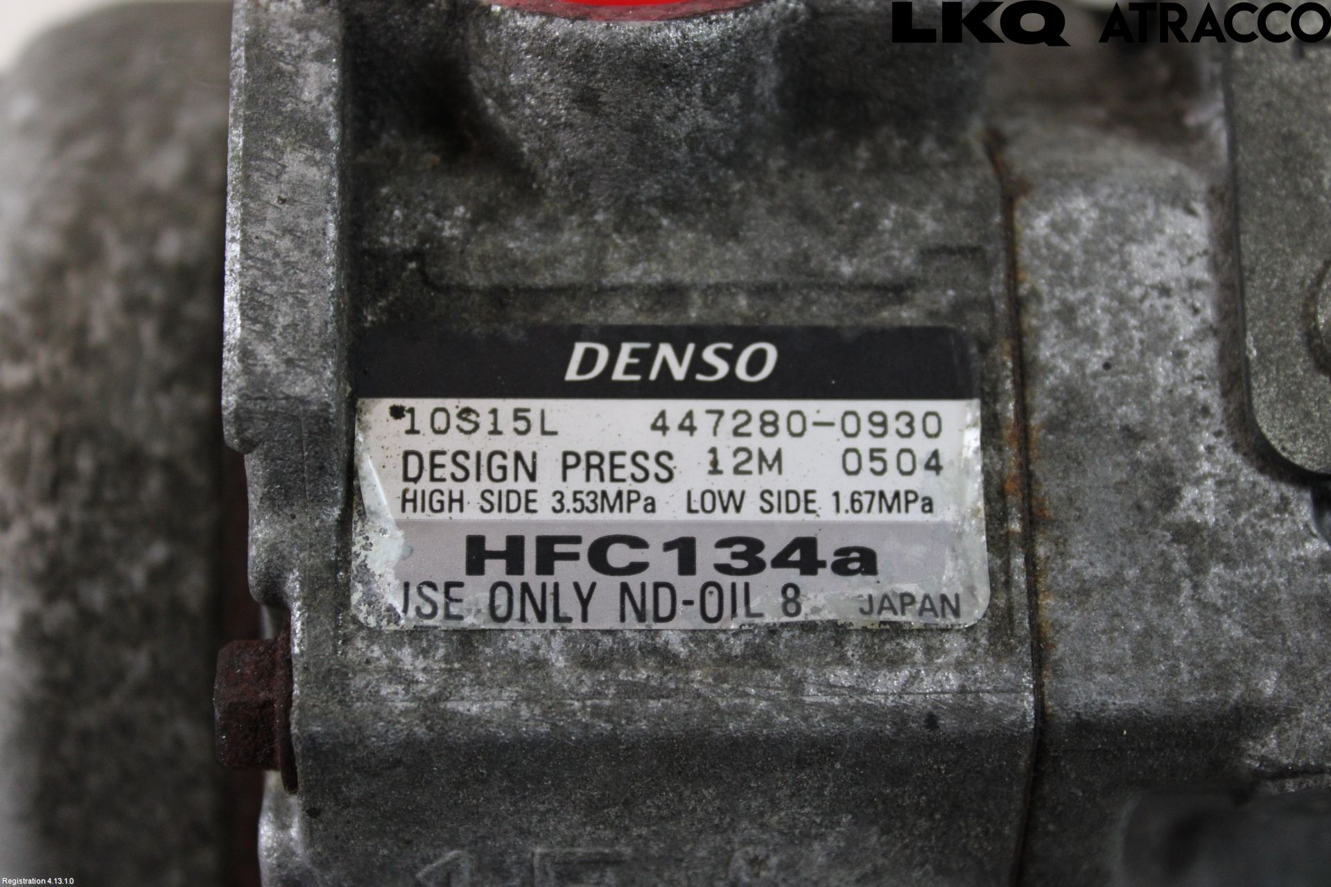 Subaru LEGACY 10-14 Varme Ac Kompressor
