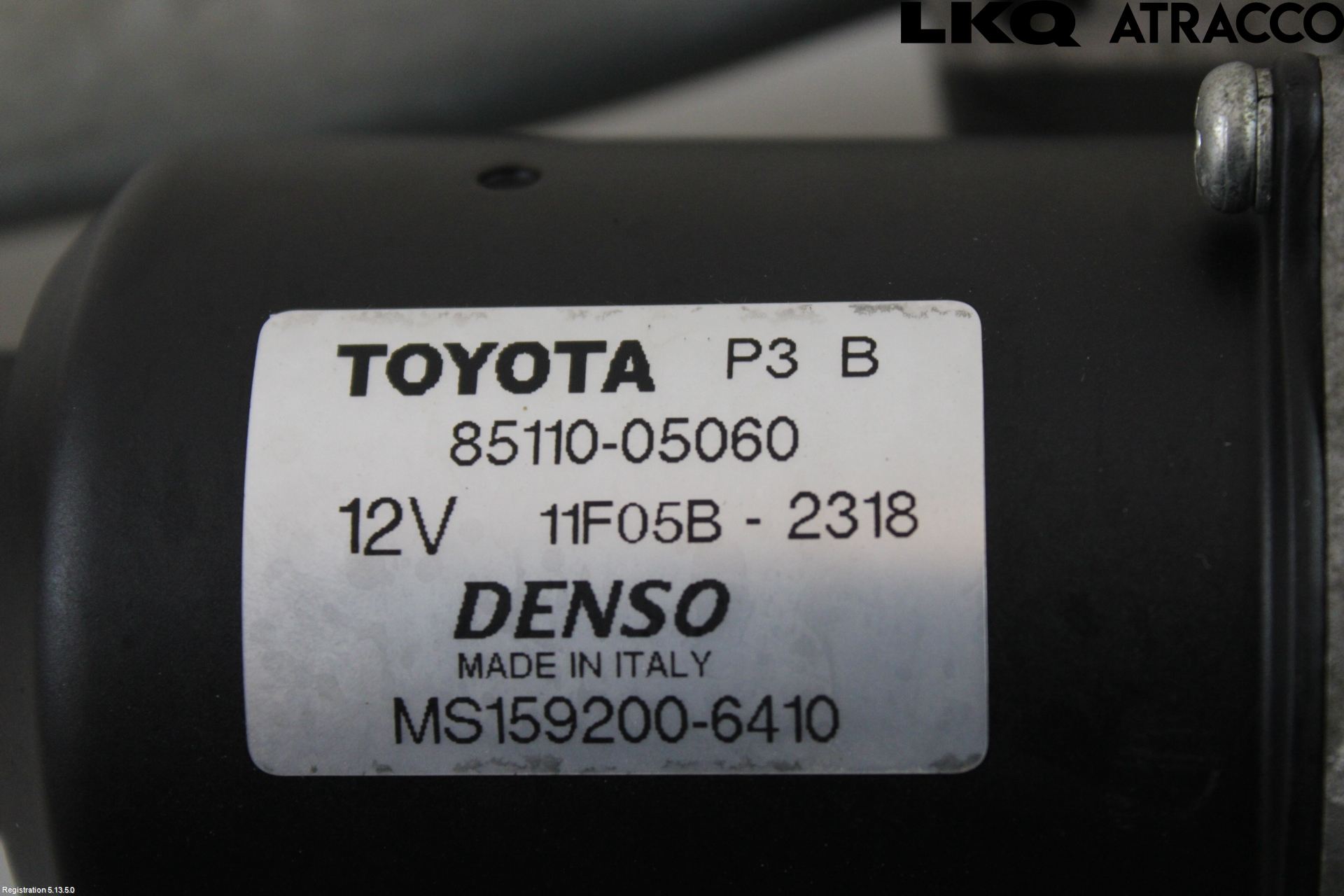 Toyota AVENSIS 03-06 Viskeroverføring Frontrute