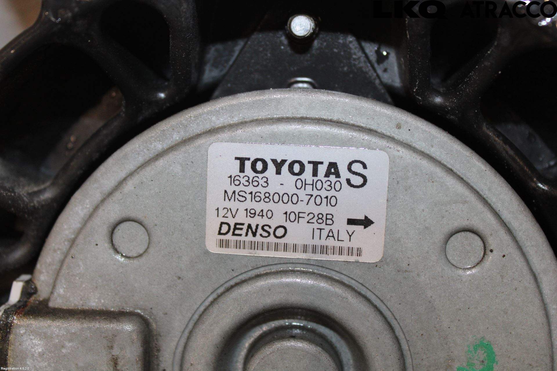 Toyota AVENSIS 03-06 Kjølevifte Elektrisk