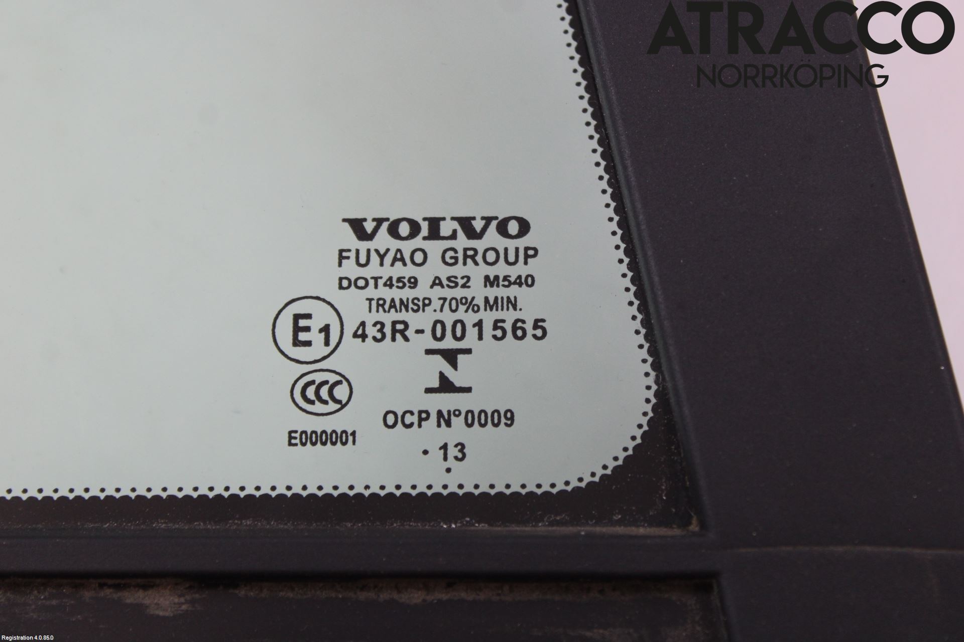 Volvo V60 14-18 Dørrute Bak Høyre Trekant 4D