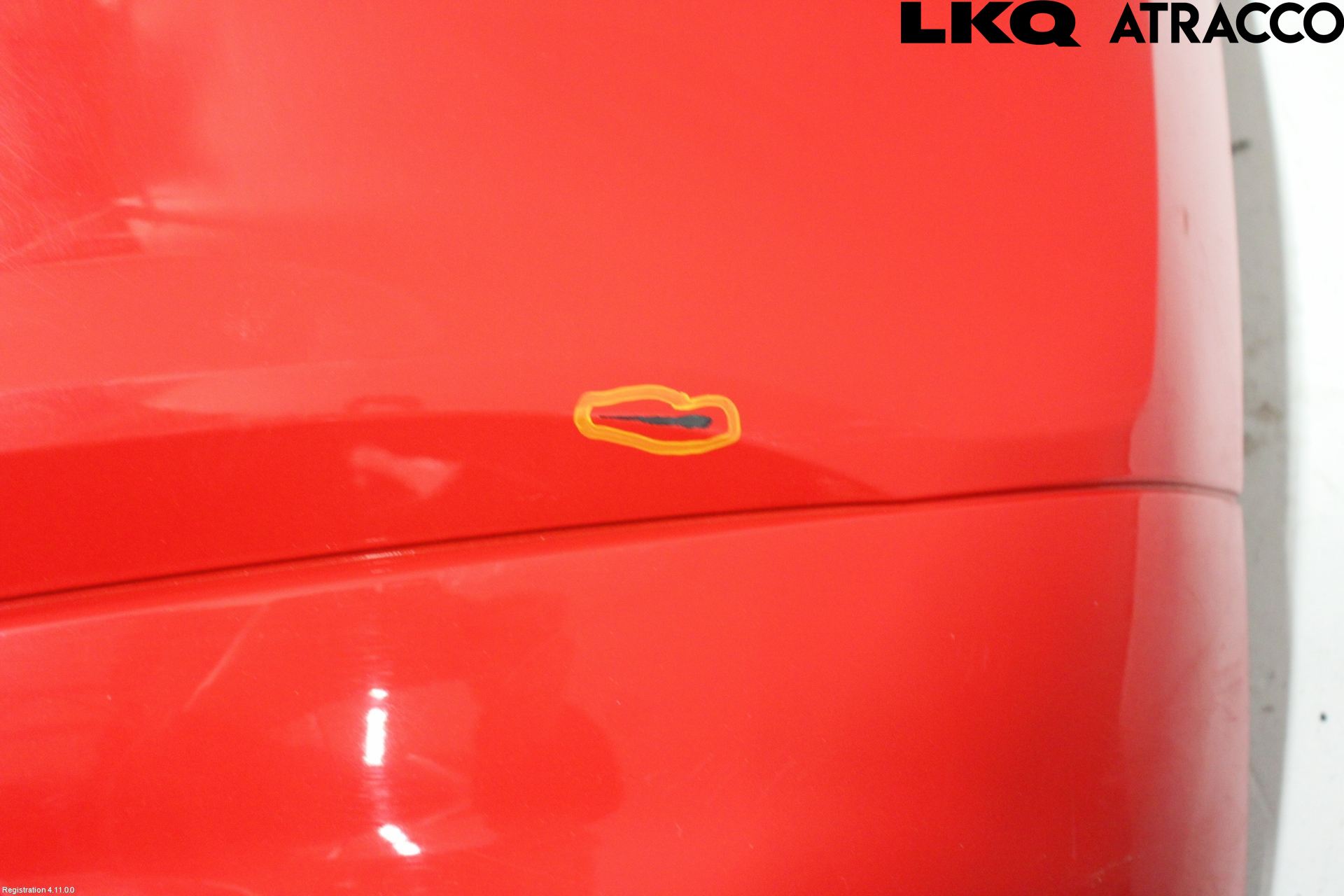 Volkswagen VW POLO 10-17 Støtfanger Bak Overtrekk
