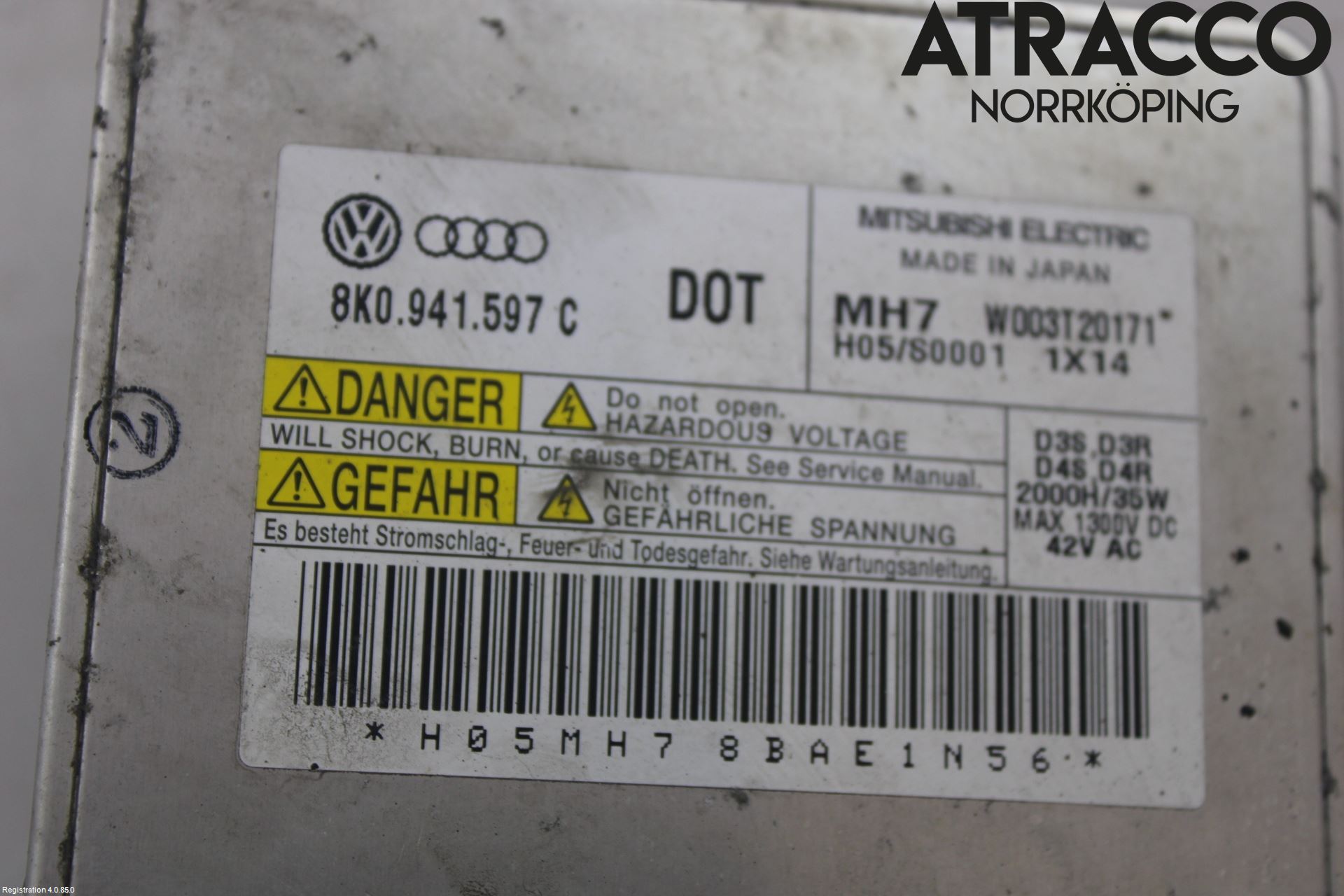 Audi A4 12-15 Styreenhet Xenon
