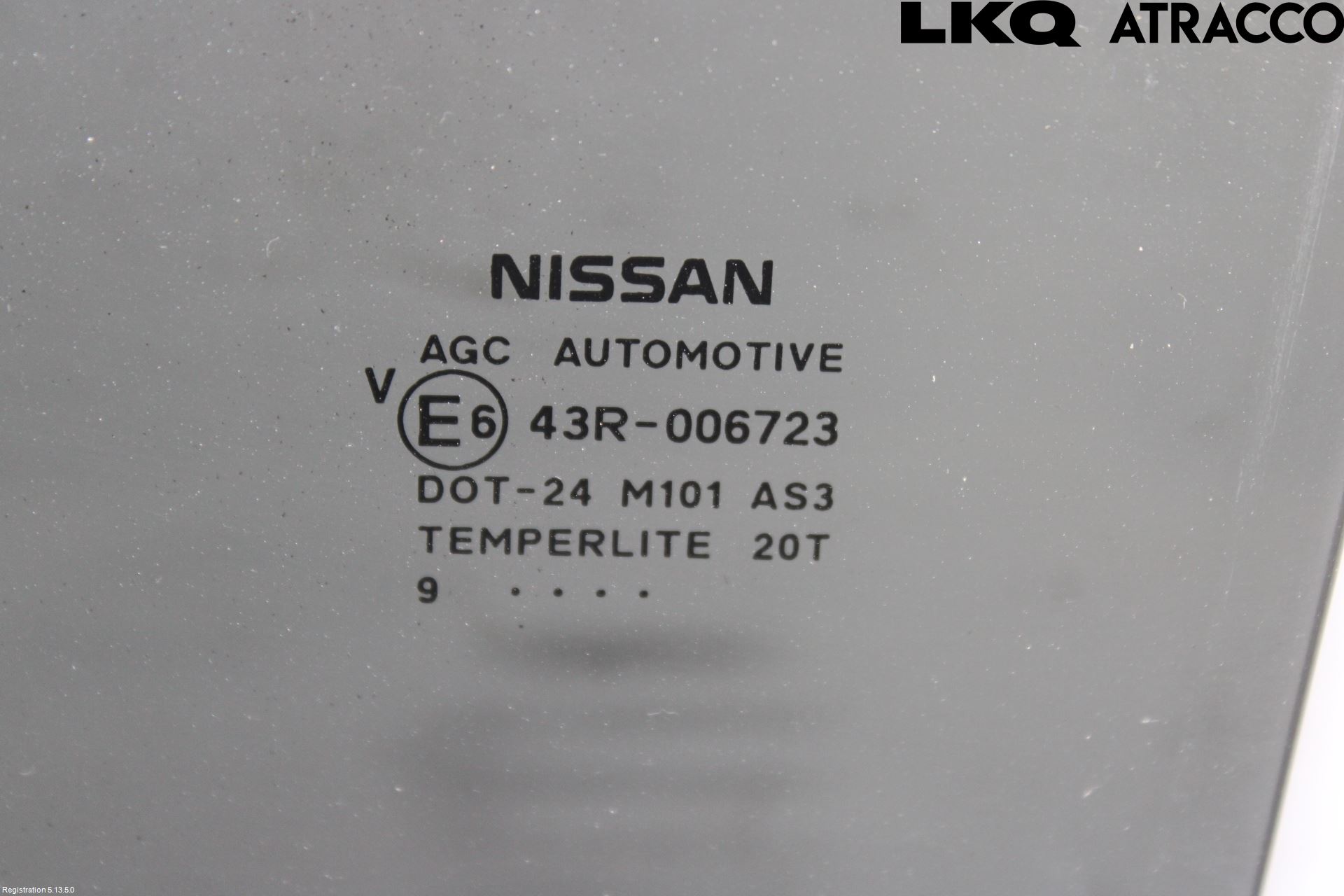 Nissan QASHQAI+2  08-10 Dørrute Bak Venstre 4Dørs