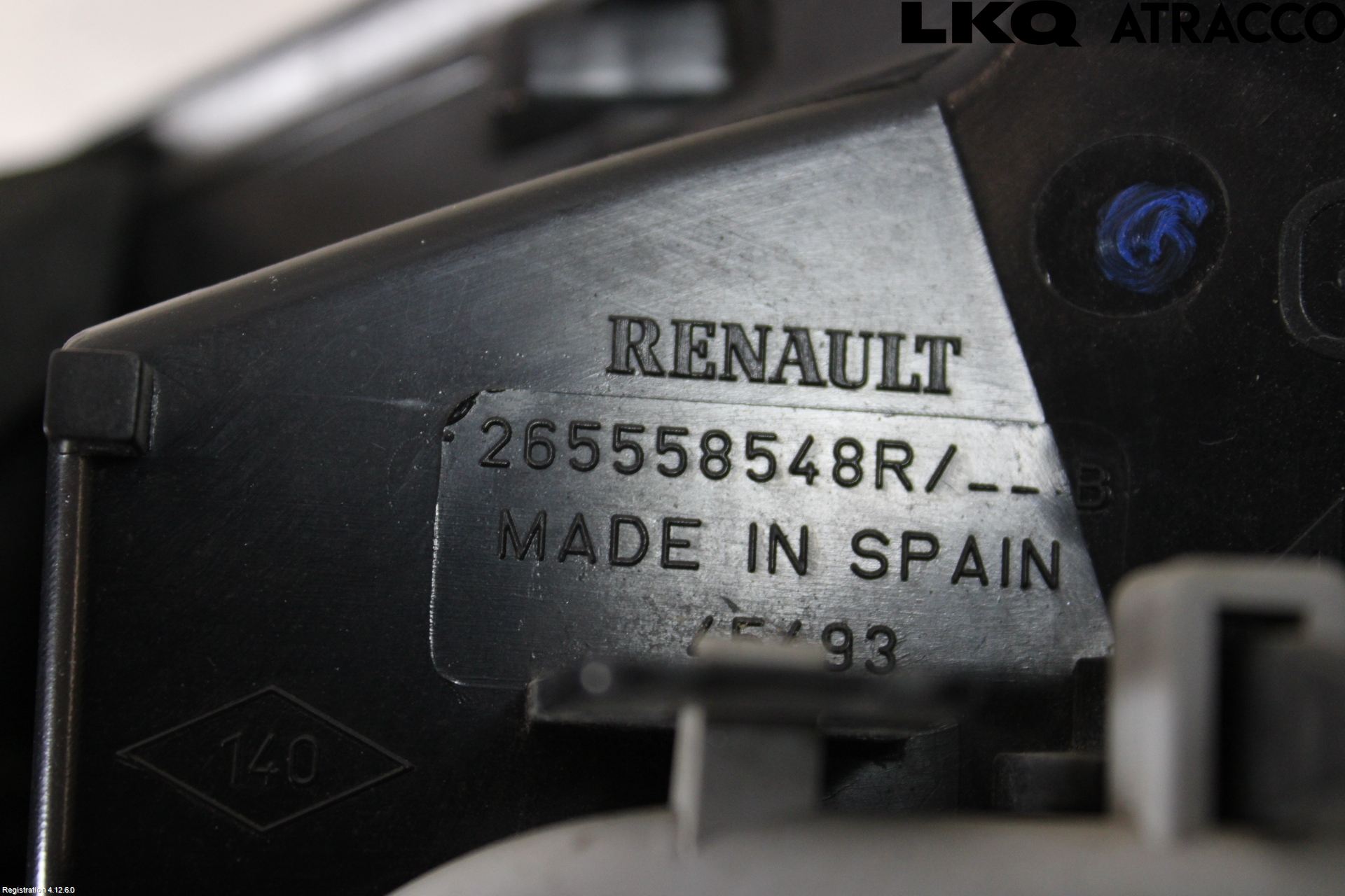 Renault CAPTUR 13-19 Baklykt Venstre