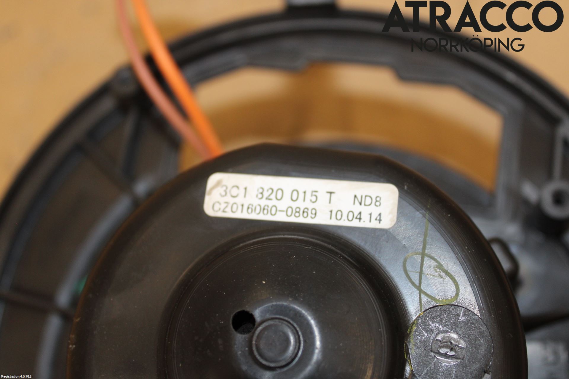 Volkswagen VW PASSAT 11-14 Varmeapparat Viftemotor