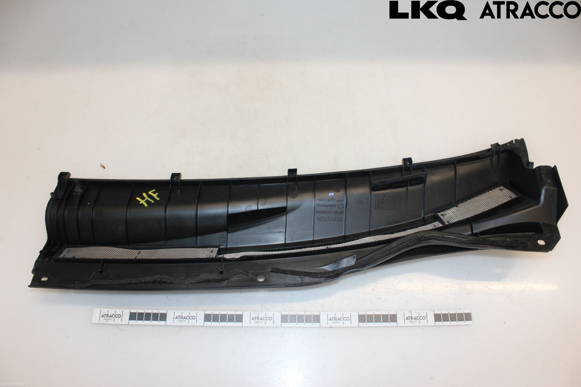 Toyota COROLLA 02-07 Visker Deksel-Grill-Under Frr