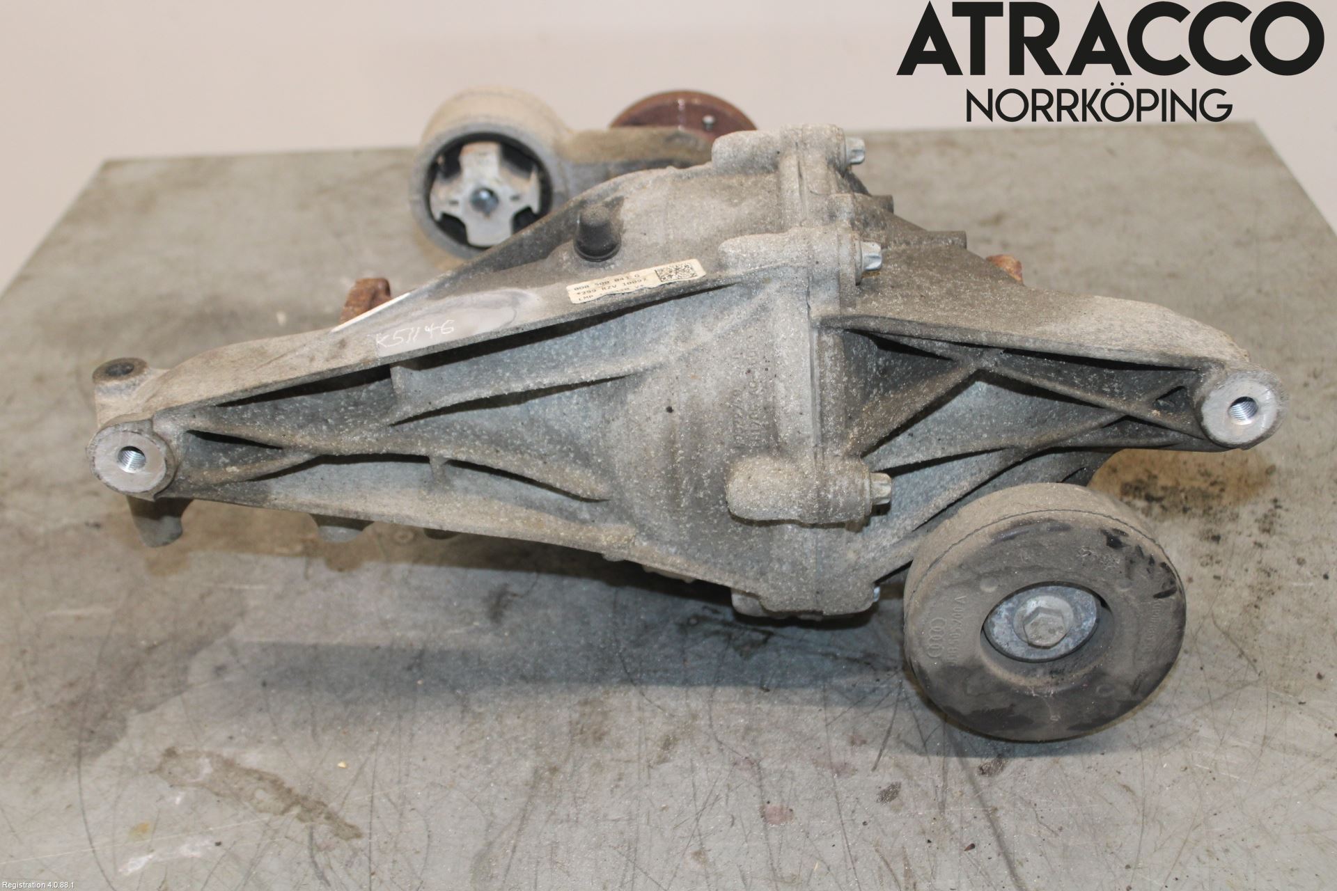Audi A4/S4 B9 20- Bakaksel Kardang Bak -Diff