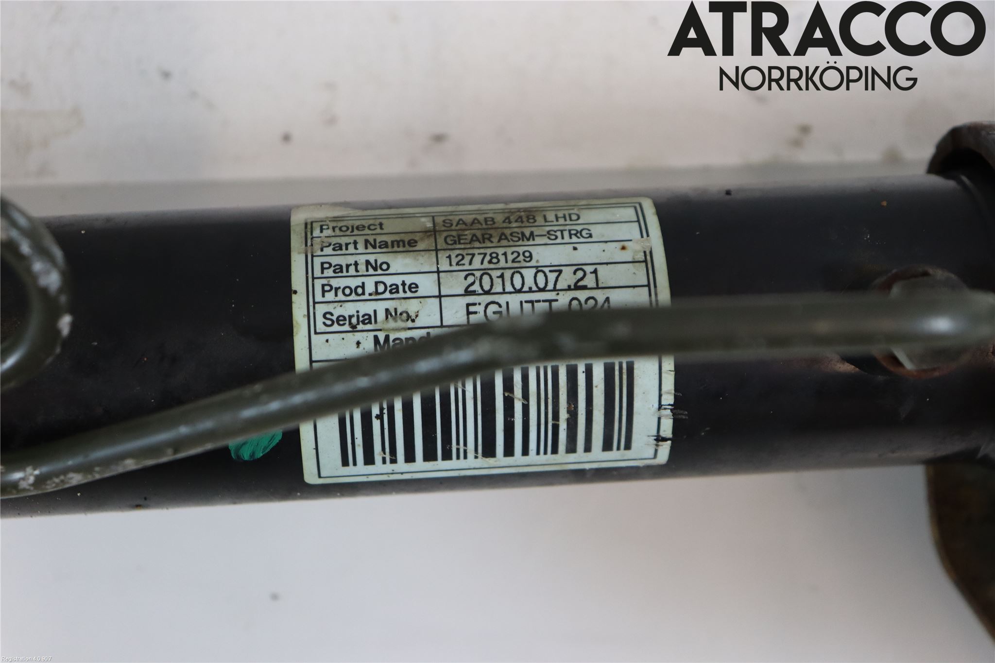 Saab 9-3 VER2/VER3 08-15 Servo Snekke - Tannstang