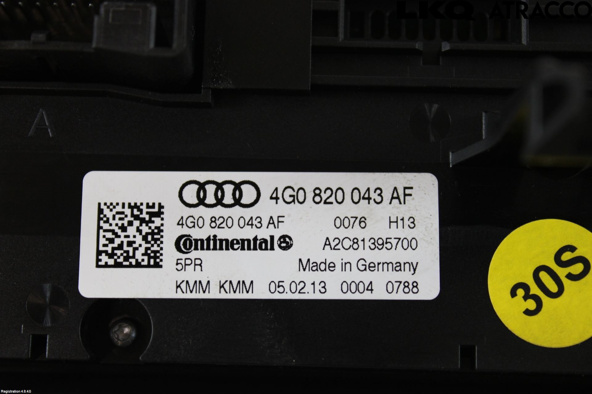 Audi A6 ALLROAD 12-18 Varmeapparat Panel(Regulering)