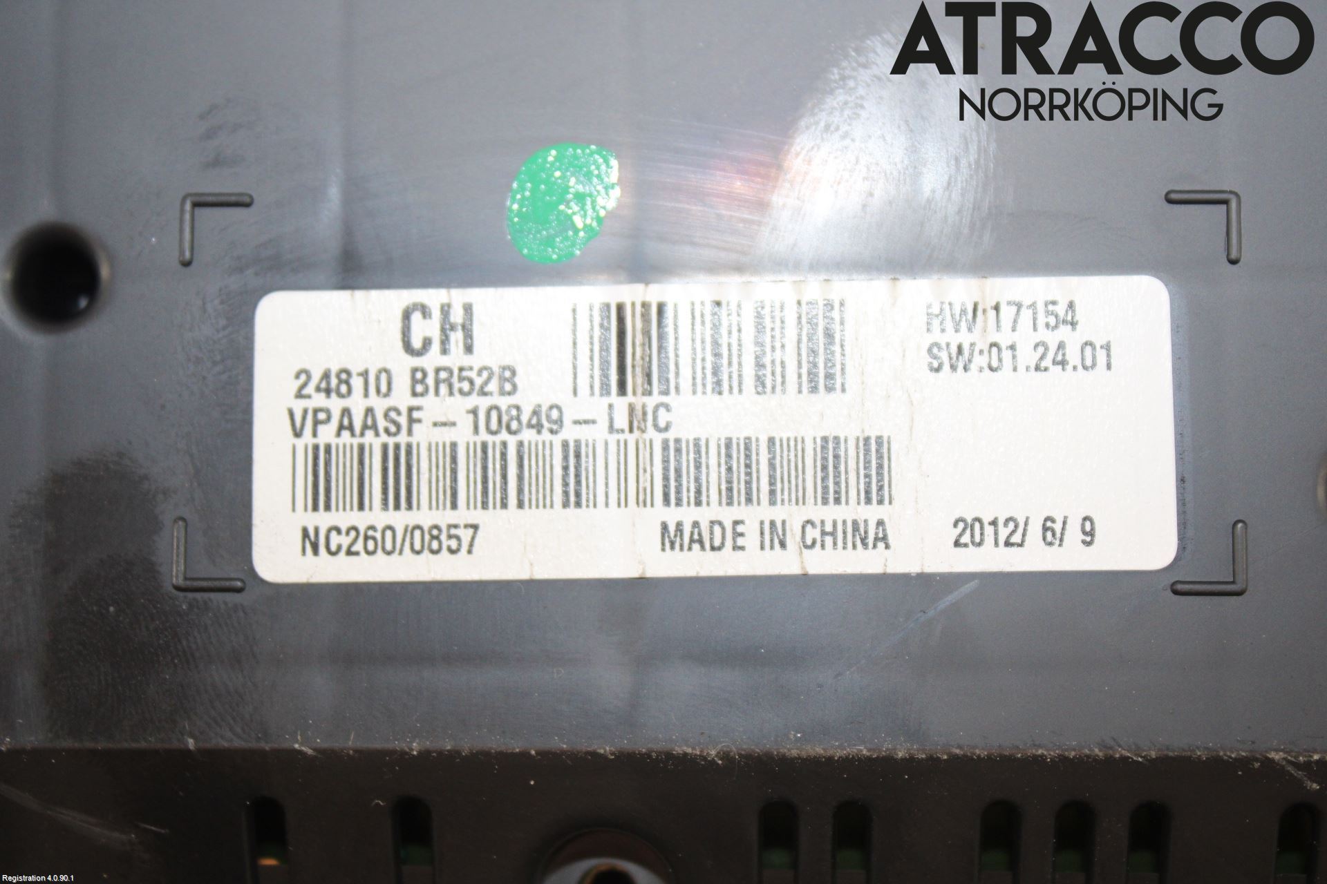 Nissan QASHQAI 10-14 Instr Kombinert