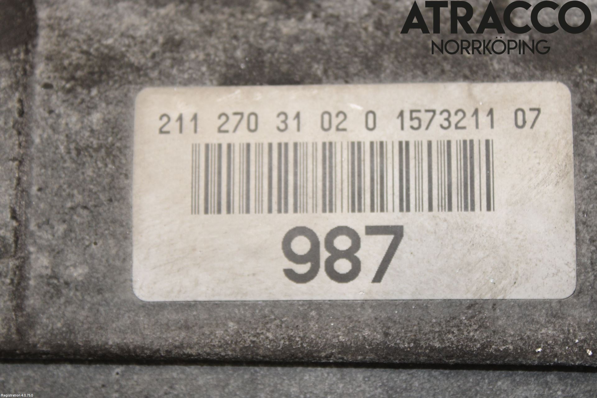 Mercedes-Benz MB E-KLASS (W211) 02-09 Gearkasse Automat
