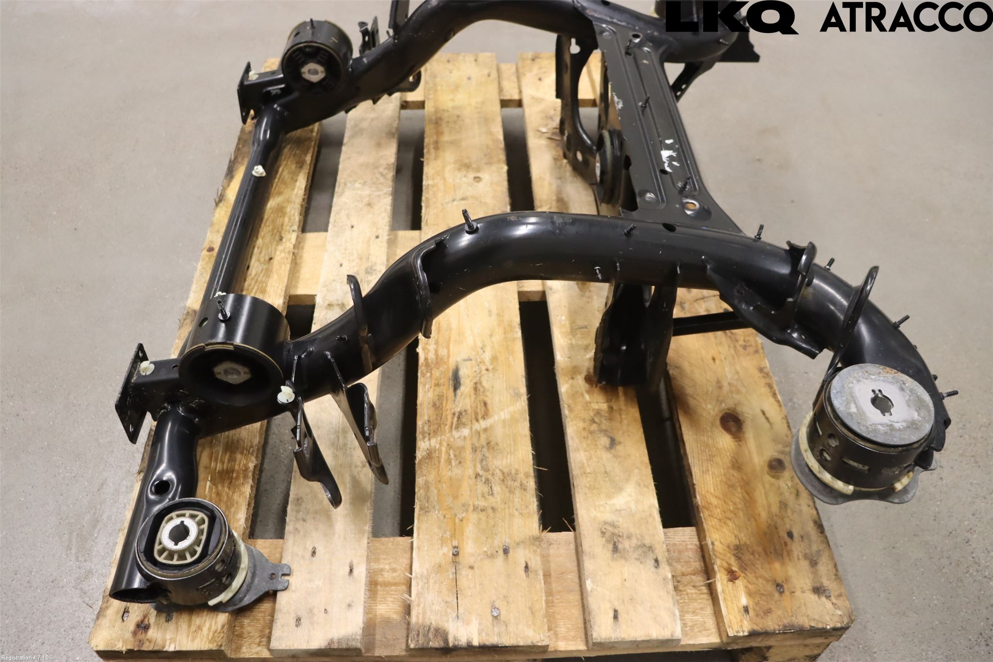 Volkswagen VW ID.4 21- Bakaksel Feste Travers-Ramme