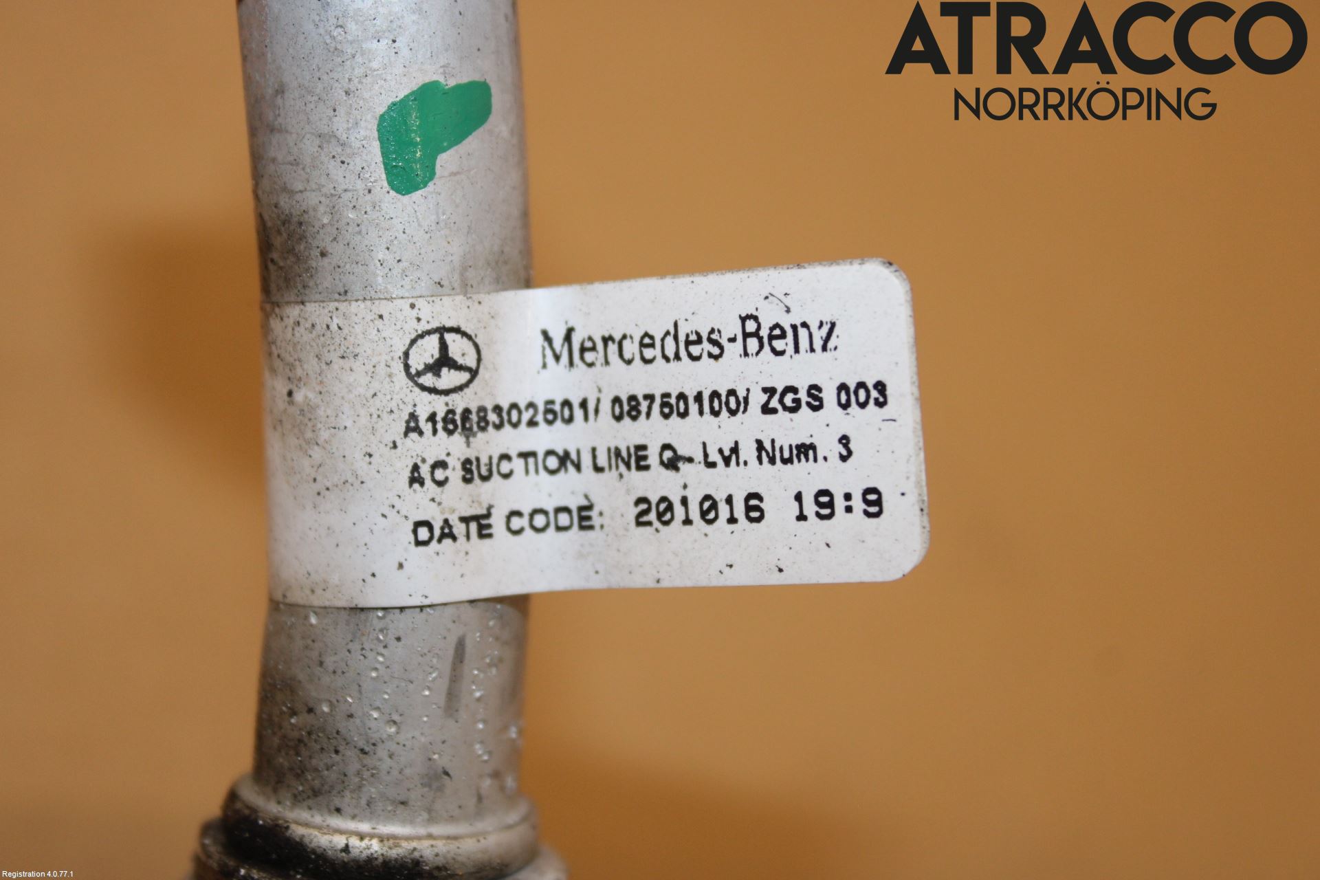 Mercedes-Benz MB GL/GLS-KLASS (X166) 12-19 Varme Ac Slange - Rør