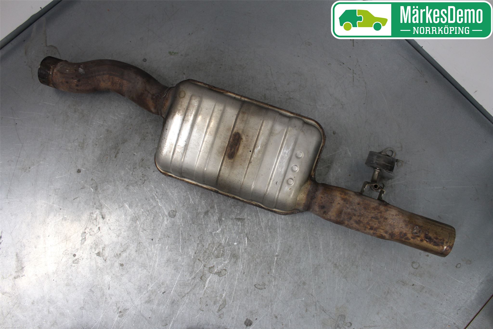 Audi A1/S1 11-18 Eksos Midtre Potte