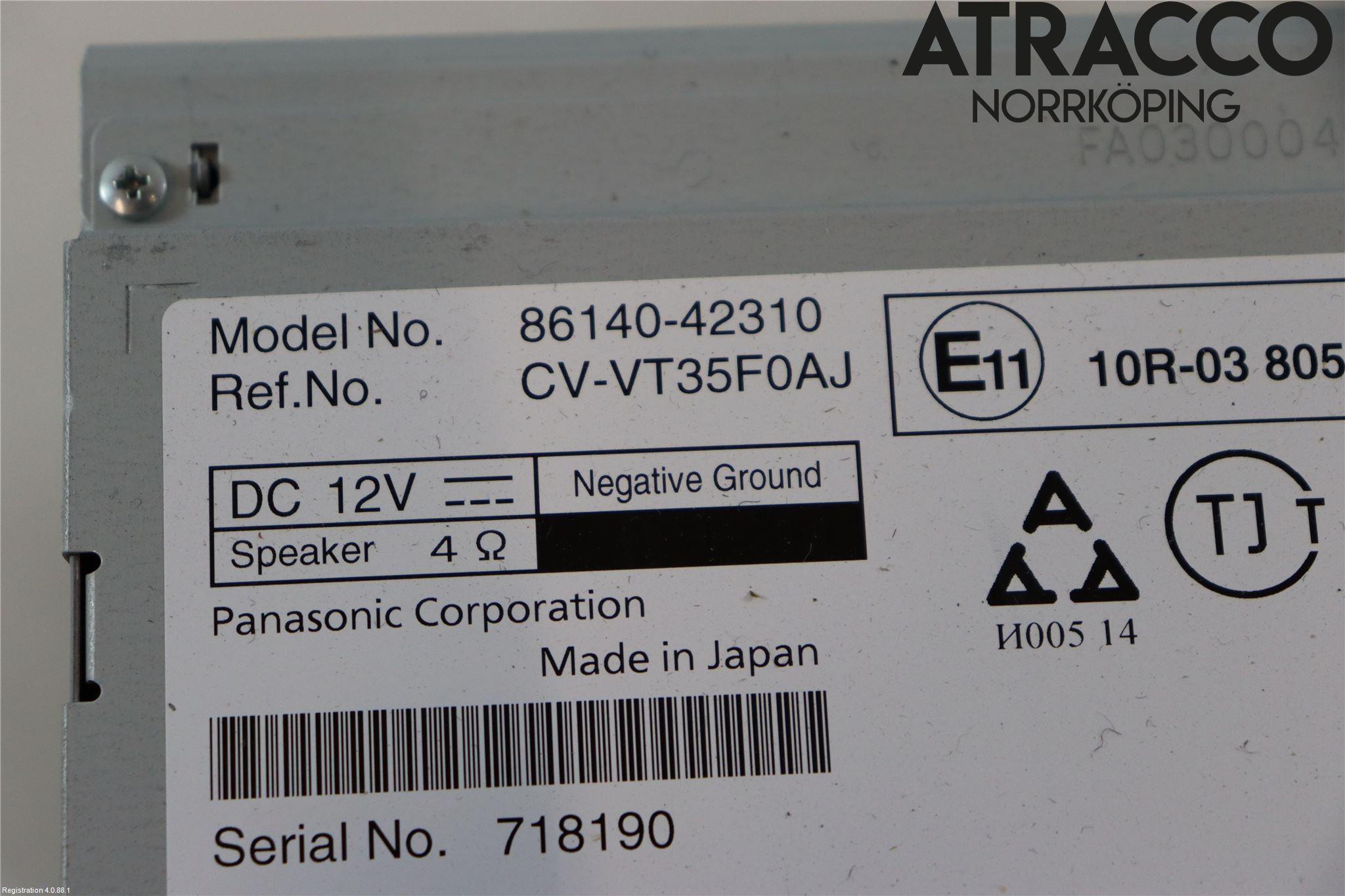 Toyota RAV4 13-18 Stereo Radio Med Cd