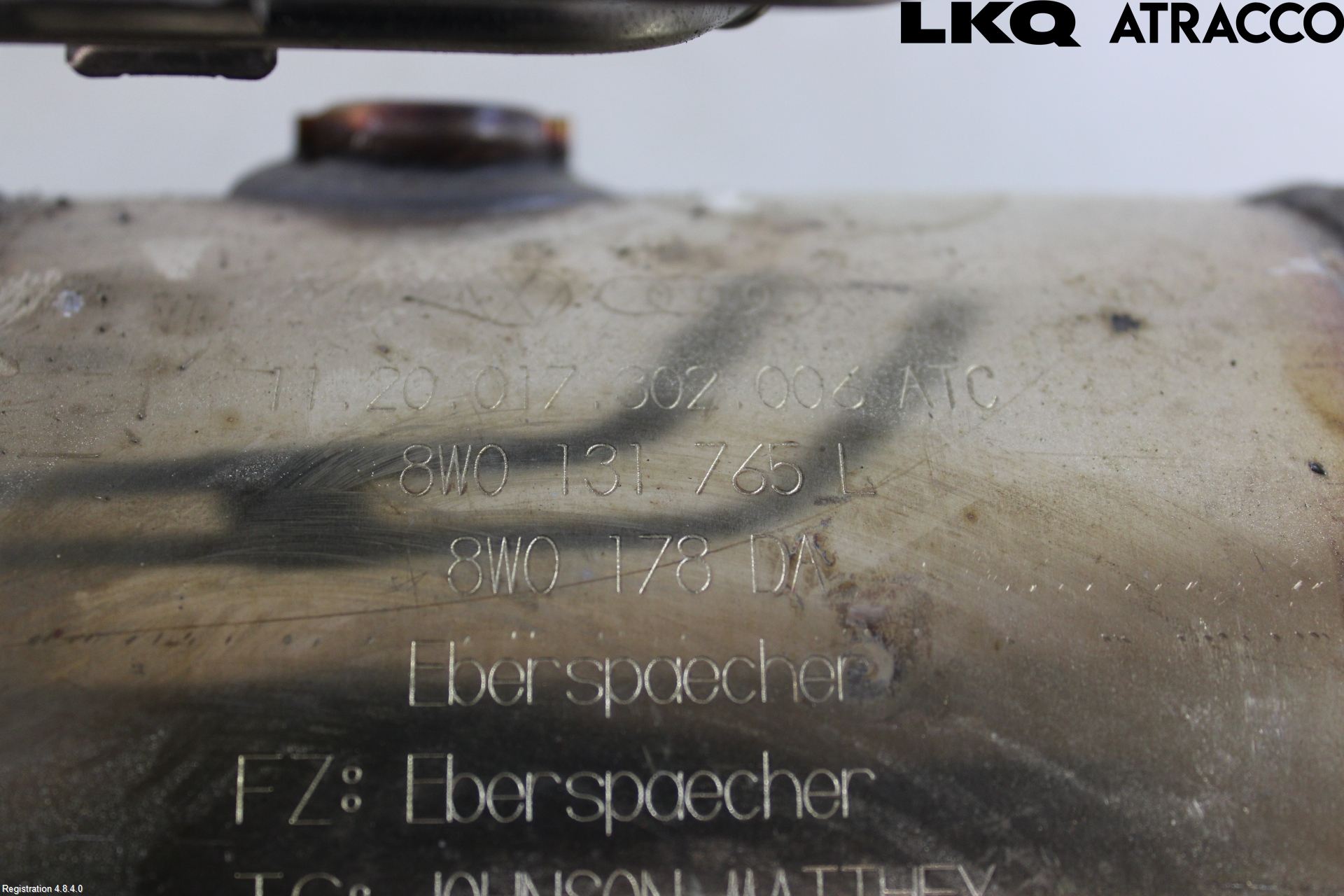 Audi A4/S4 B9 20- Eksos Partikketfilter
