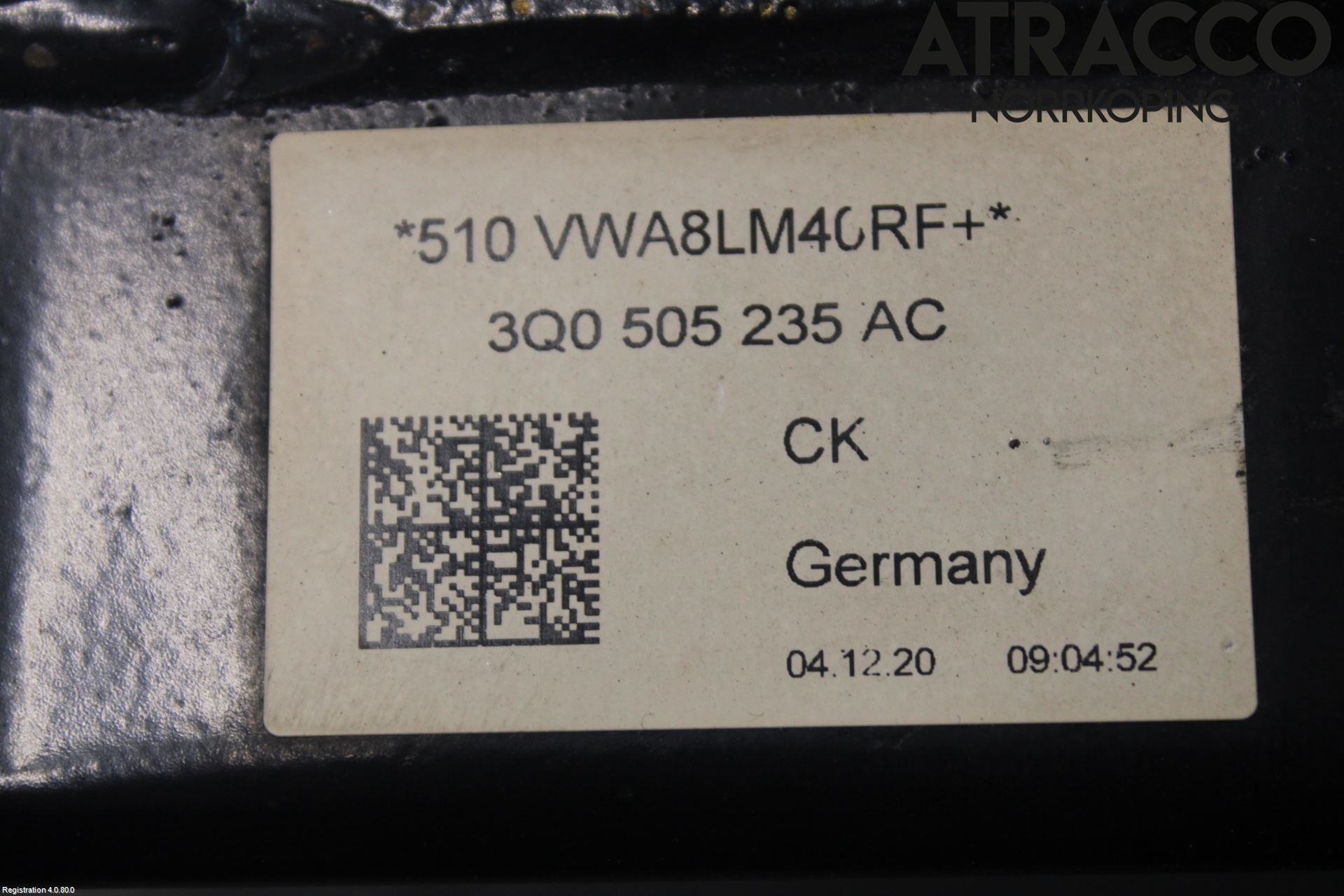 Volkswagen VW TIGUAN 16-24 Bakaksel Feste Travers-Ramme