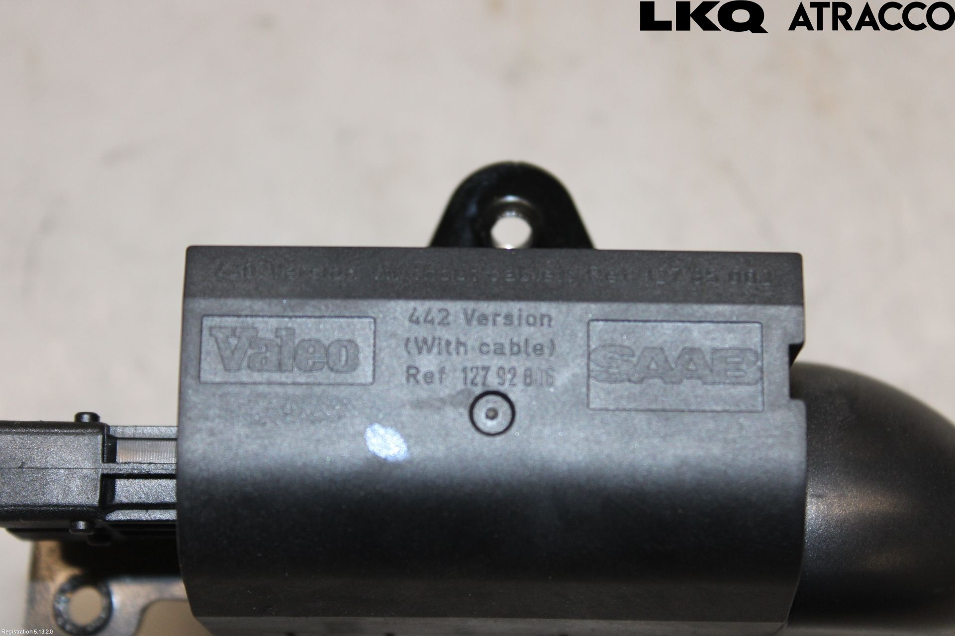 Saab 9-3 VER 2 Bakluke-Lokk Låsekasse