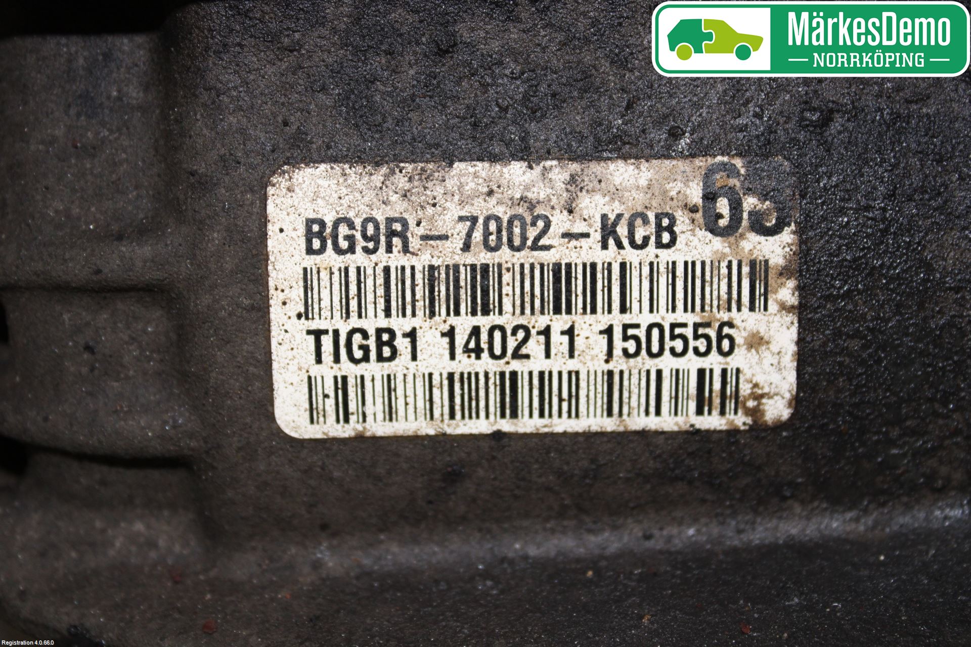 Ford MONDEO 07-15 Gearkasse 6 Trinn