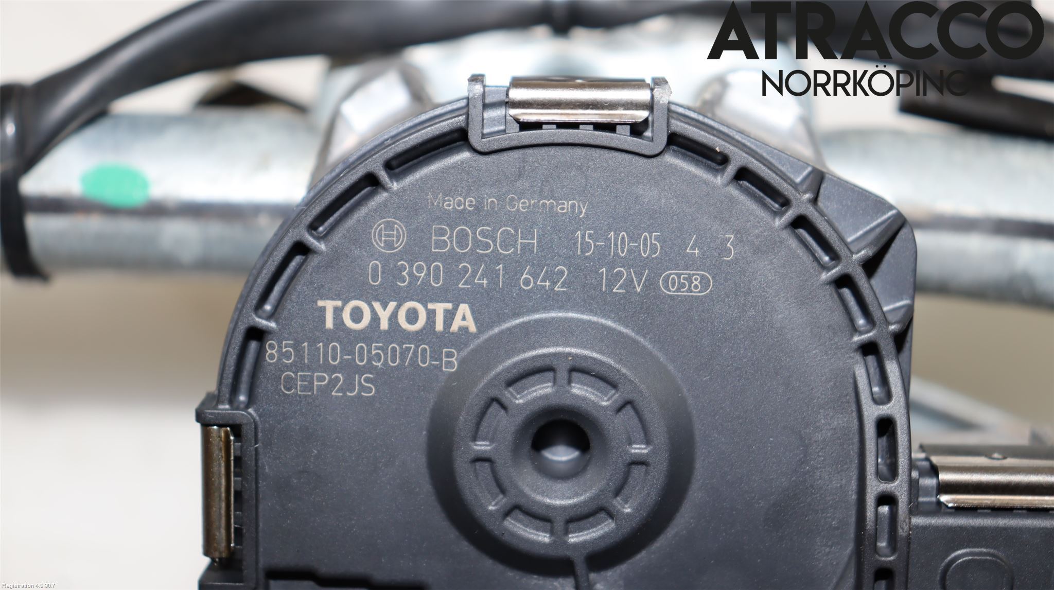 Toyota AVENSIS 16-18 Viskeroverføring Frontrute