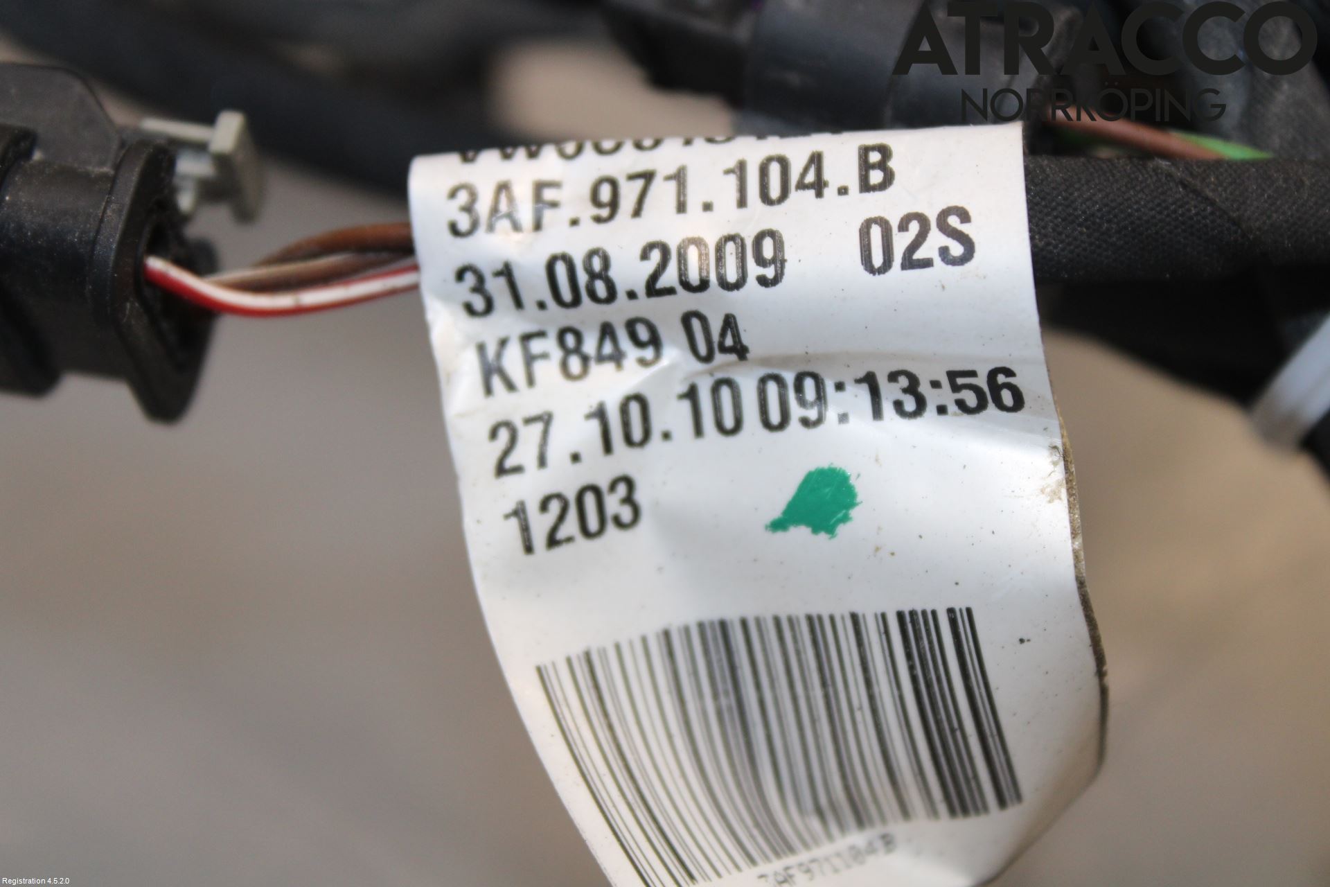 Volkswagen VW PASSAT 11-14 Sensor Ryggesensor