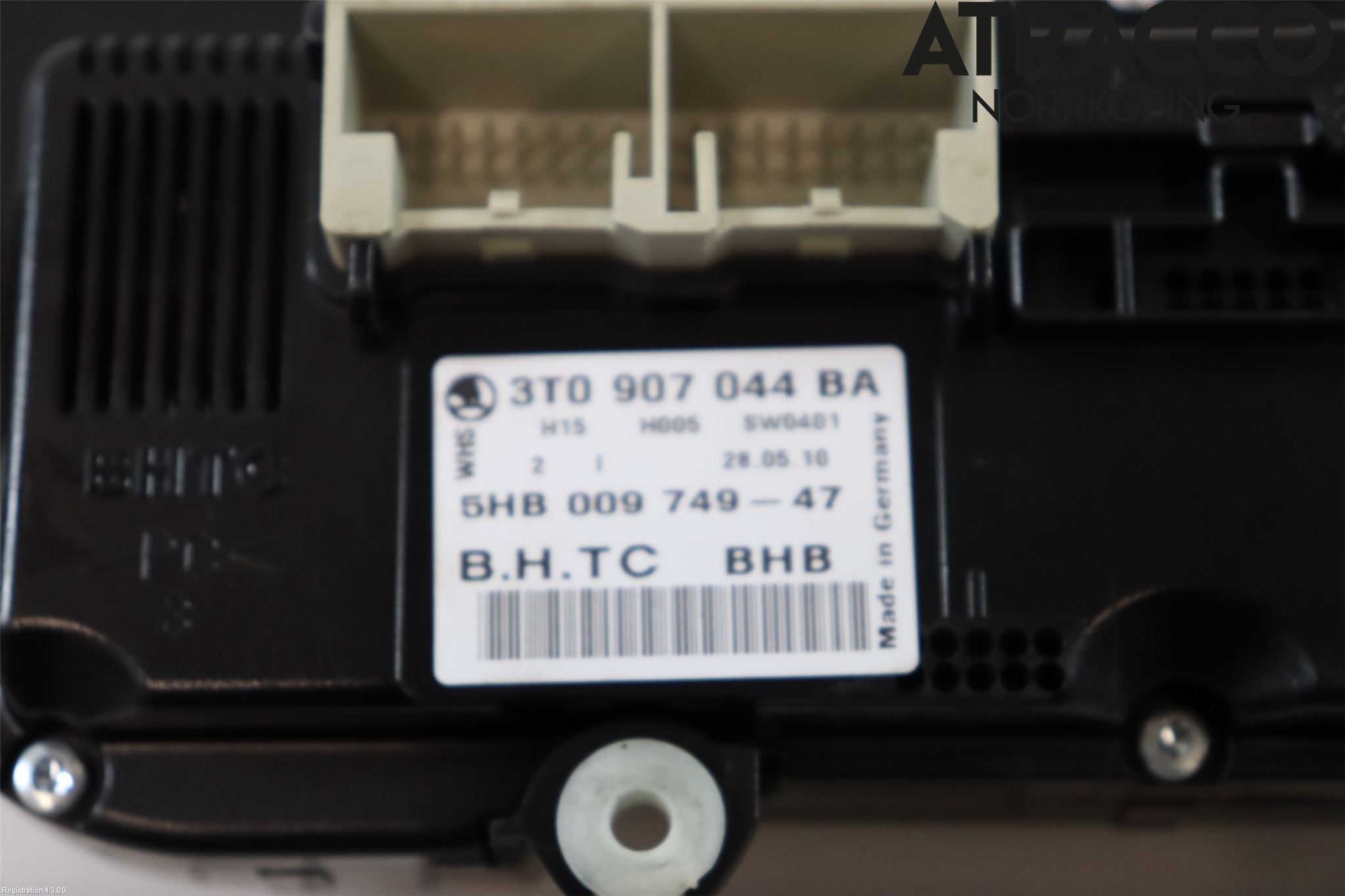 Skoda SUPERB 09-15 Varmeapparat Panel(Regulering)