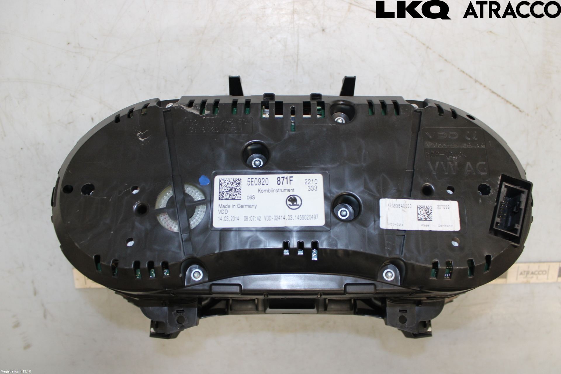 Skoda SUPERB 09-15 Instr Kombinert