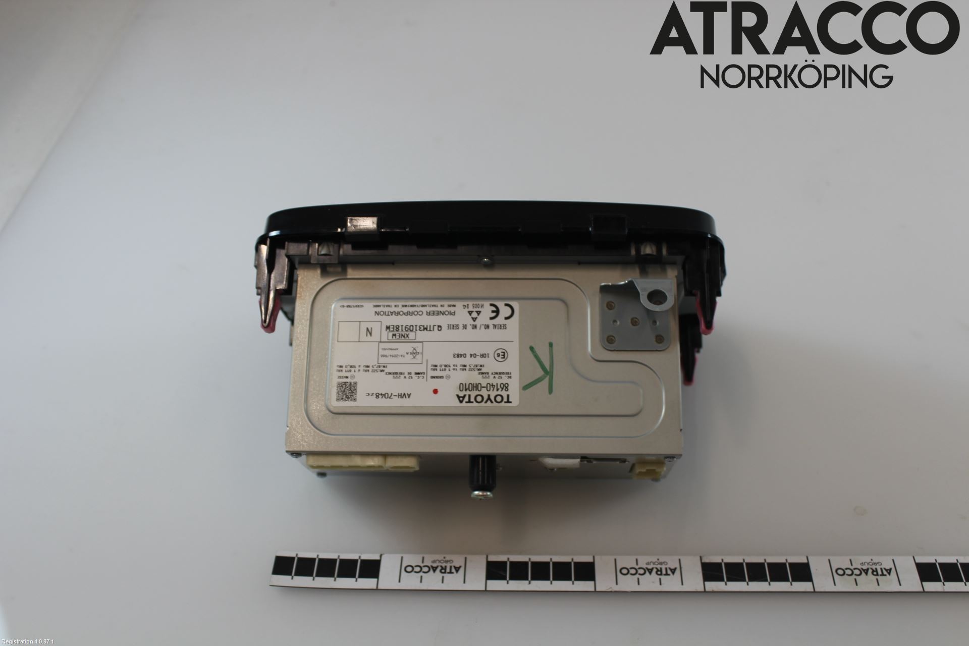 Toyota AYGO 15-21 Stereo Radio Med Cd