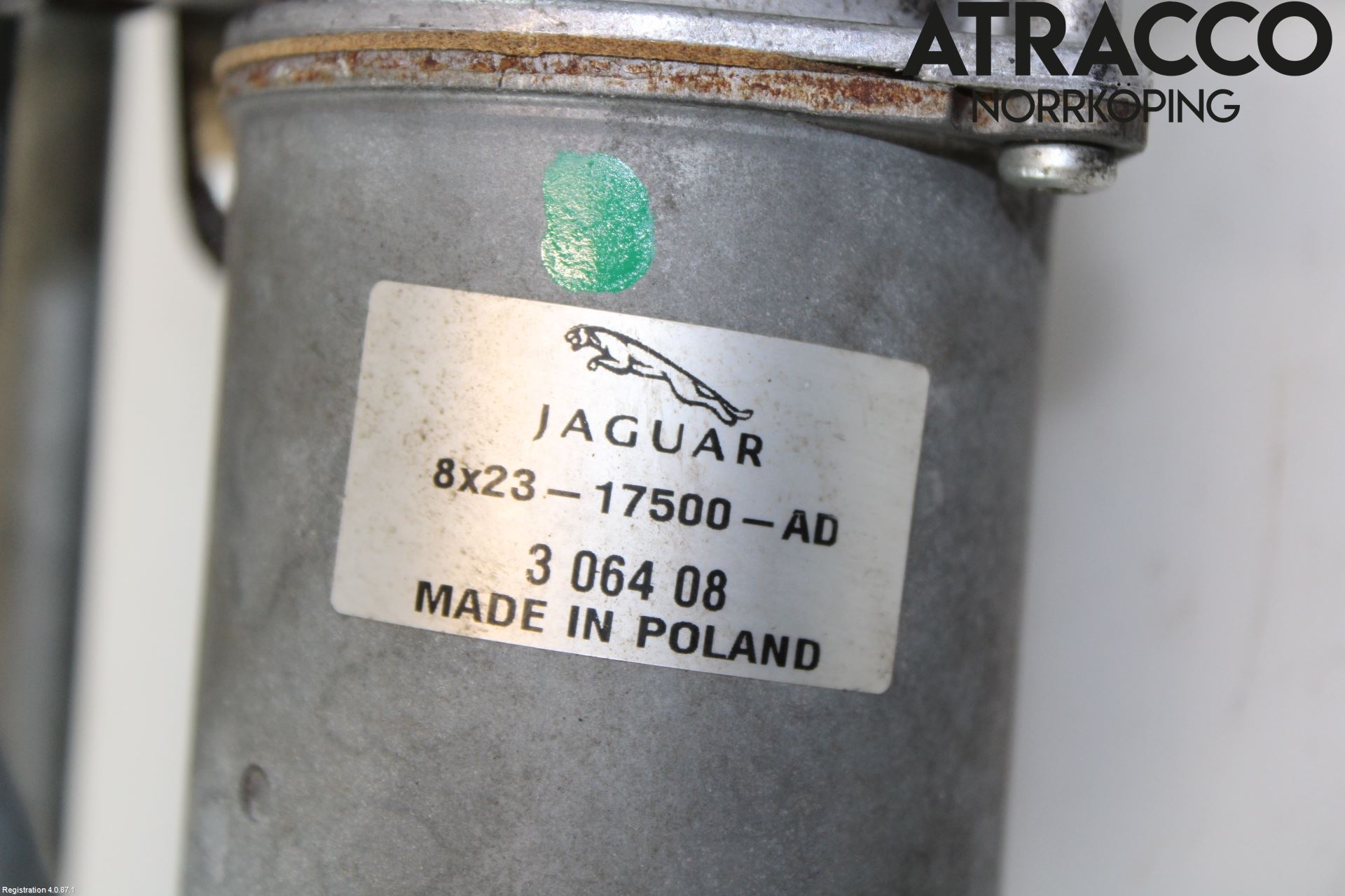 Jaguar XF 08-15 Viskeroverføring Frontrute