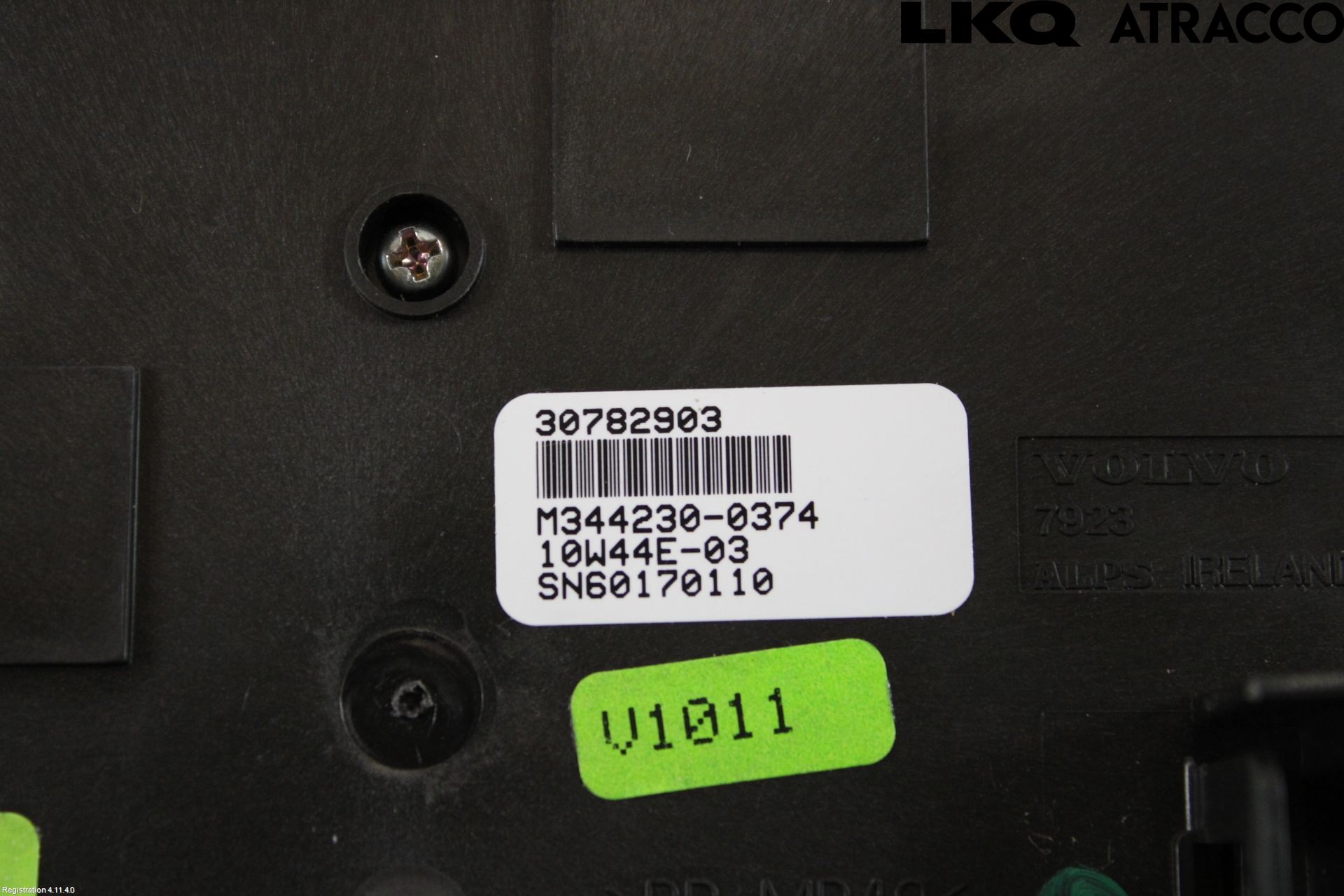 Volvo V70 08-13 Varmeapparat Panel(Regulering)