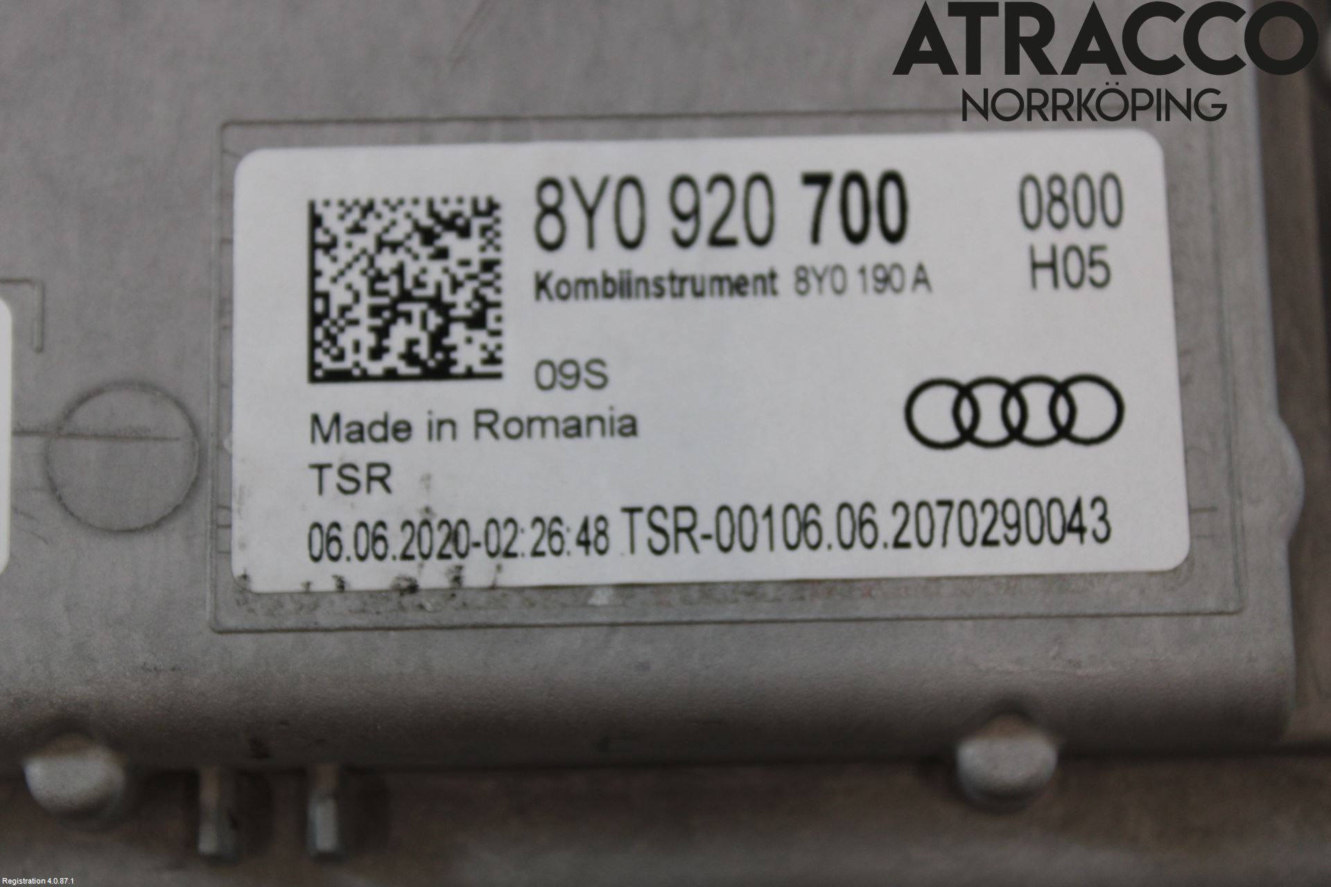 Audi A3/S3 8Y 21- Instr Kombinert