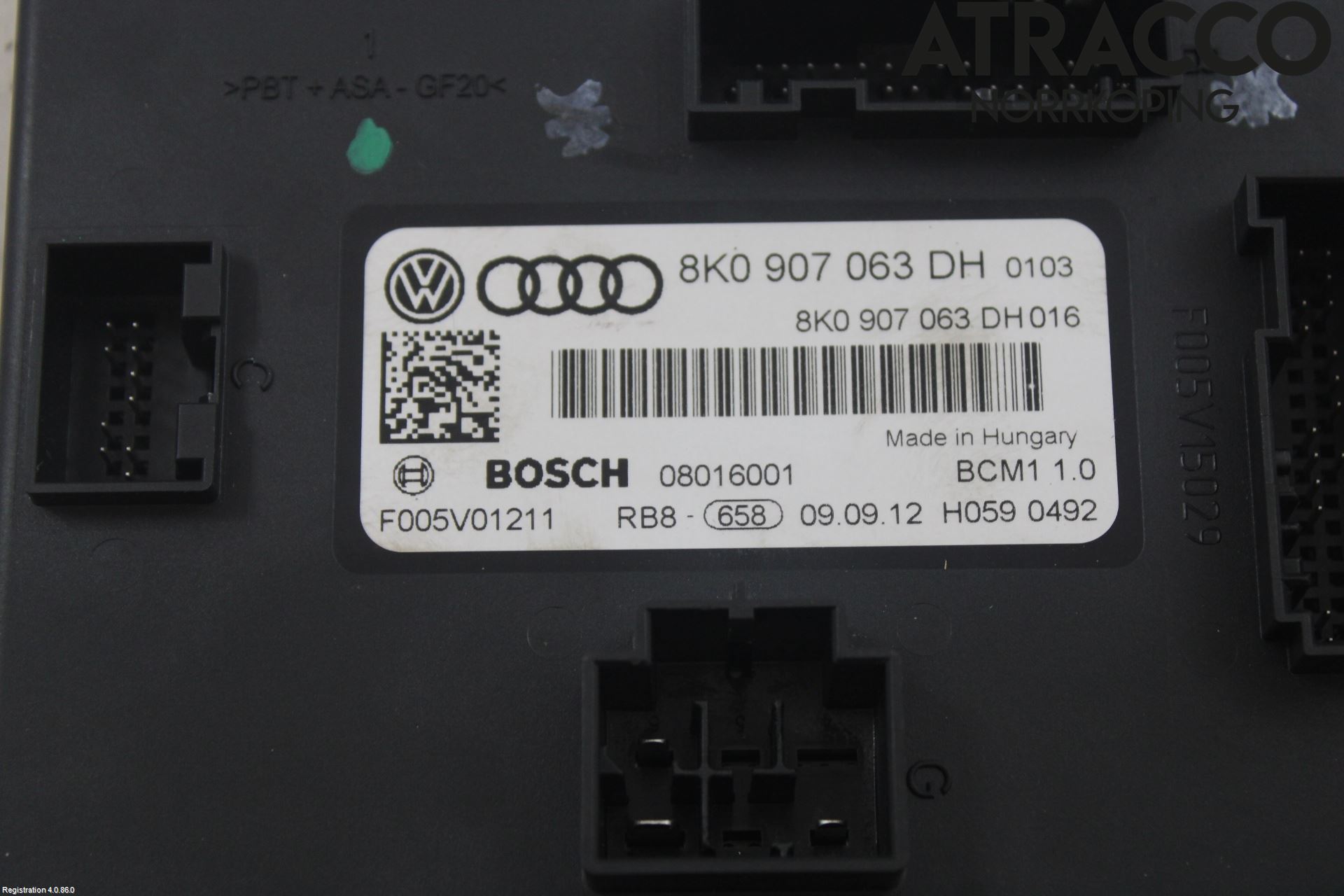 Audi A4 12-15 Styreenhet Klima