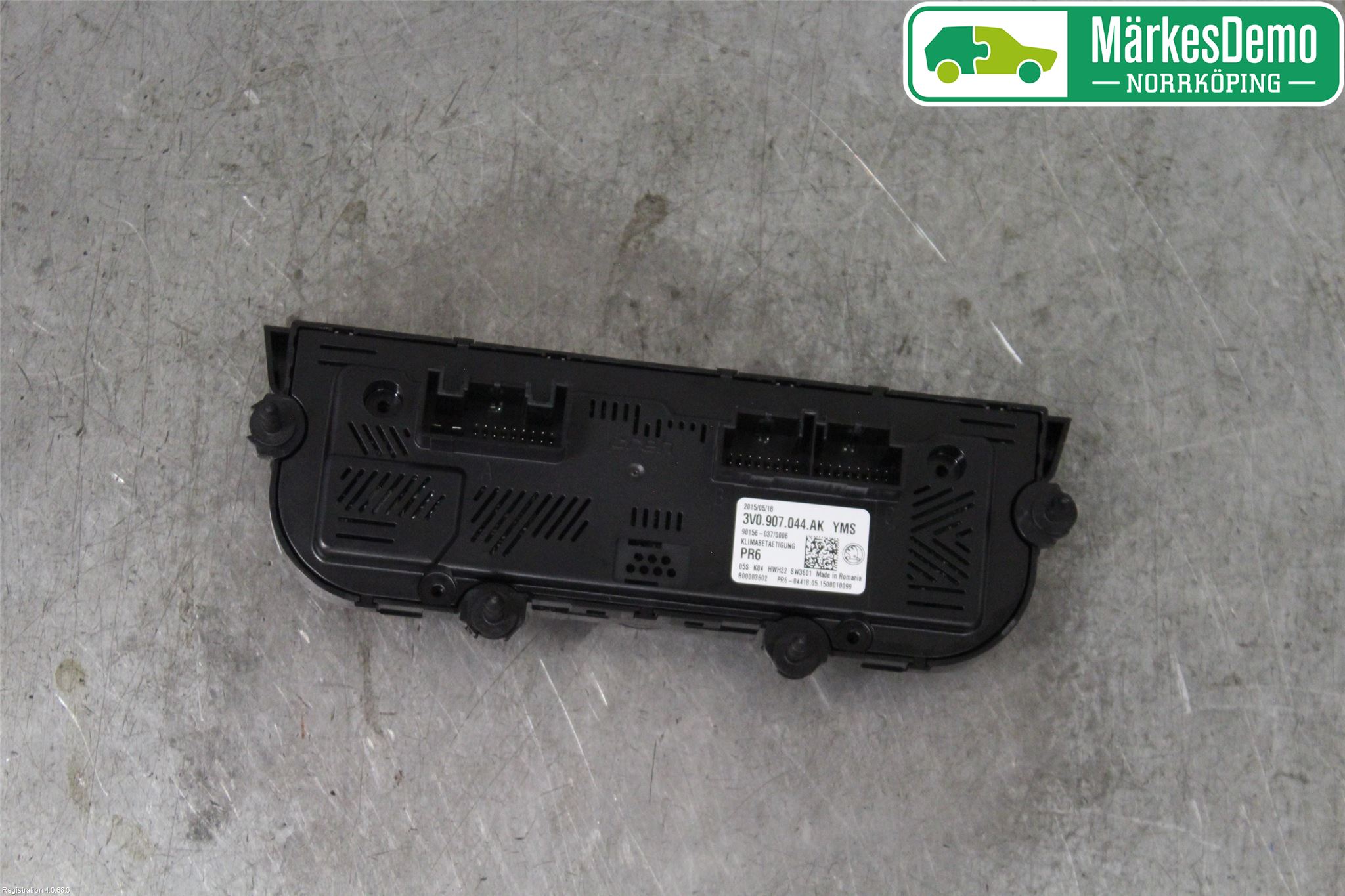 Skoda SUPERB 16-24 Varmeapparat Panel(Regulering)