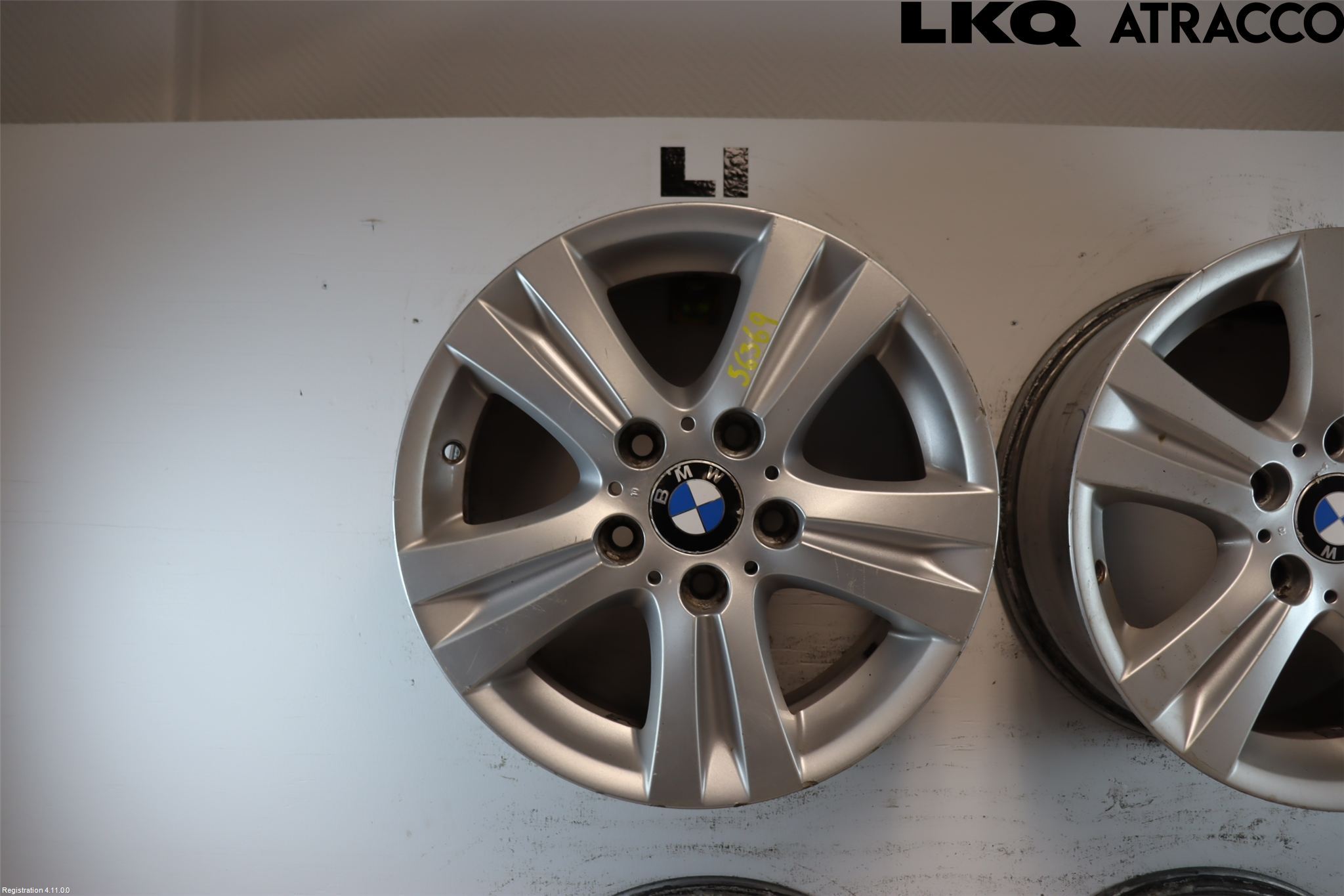 BMW 1 E87/81 5D/3D 03-11 Felg Aluminium Sett 4Stk