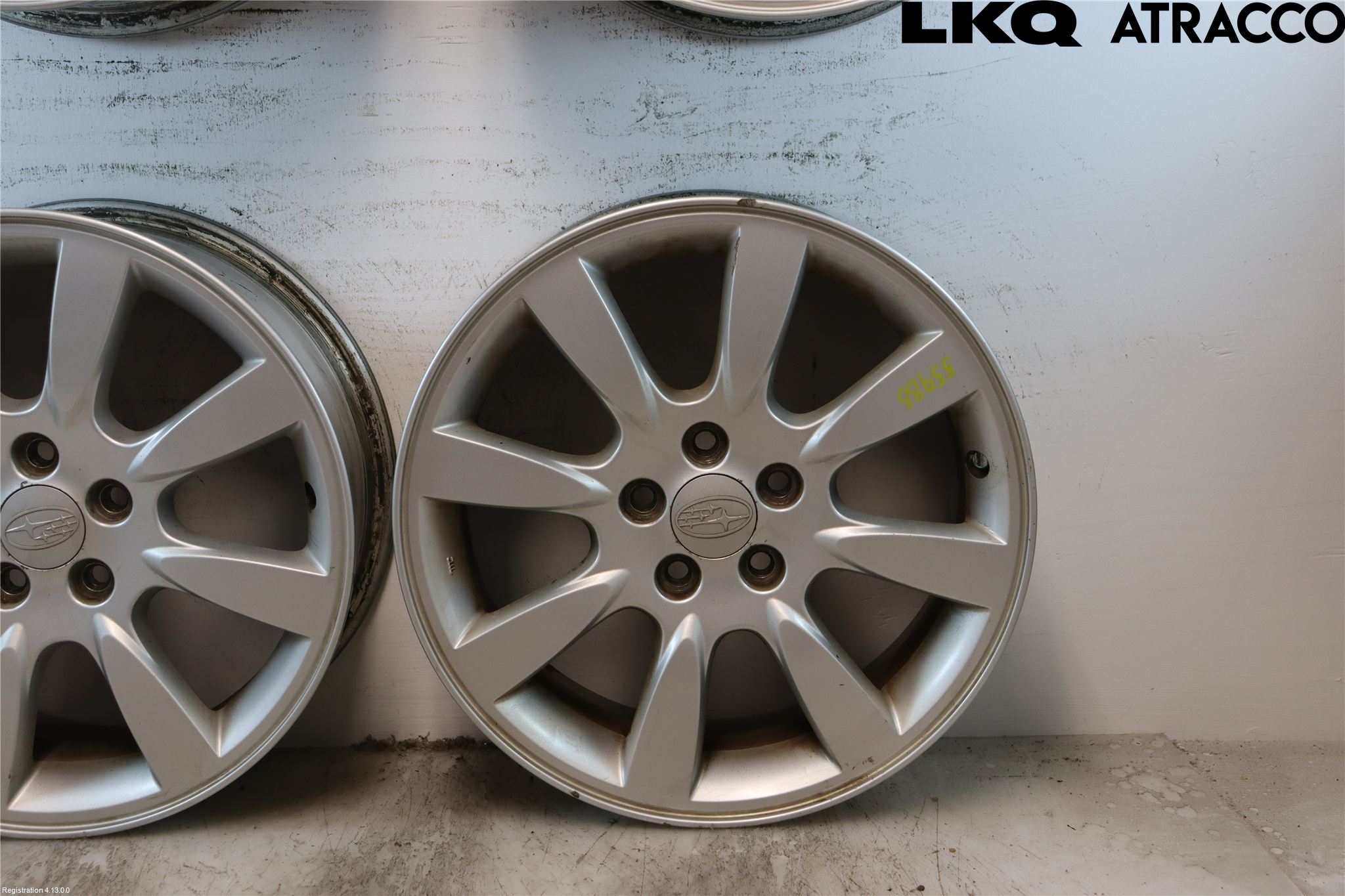 Subaru LEGACY 10-14 Felg Aluminium Sett 4Stk