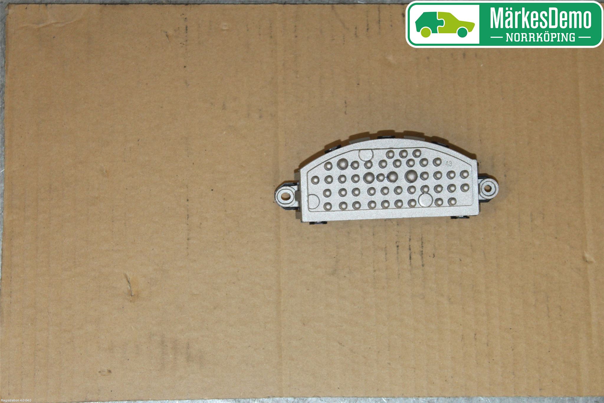 Volkswagen VW GOLF / E-GOLF VII 13-20 Varmeapparat Viftemotstand