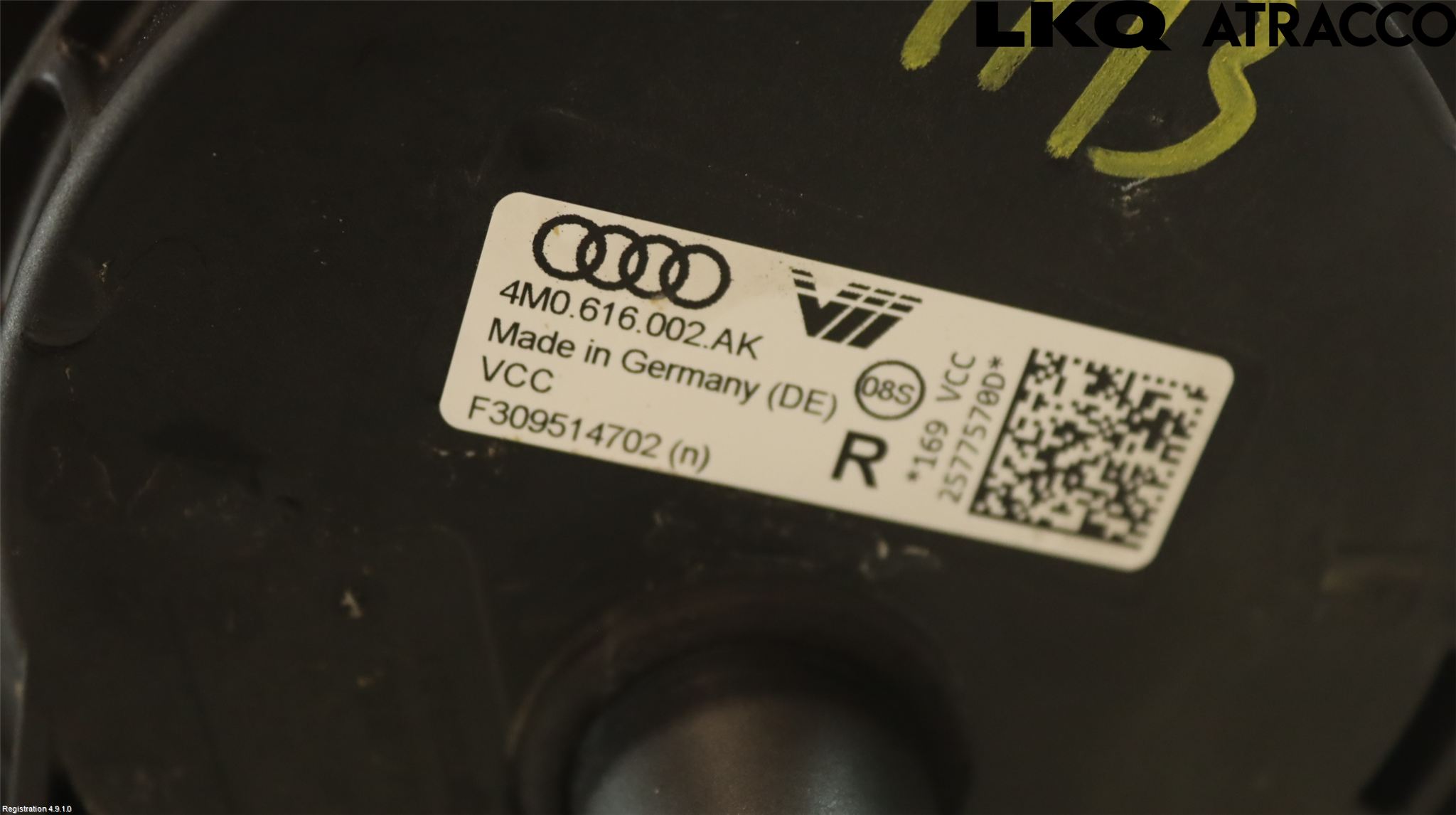 Audi E-TRON, S GE 19- Nivåreg Belg - Luftpute