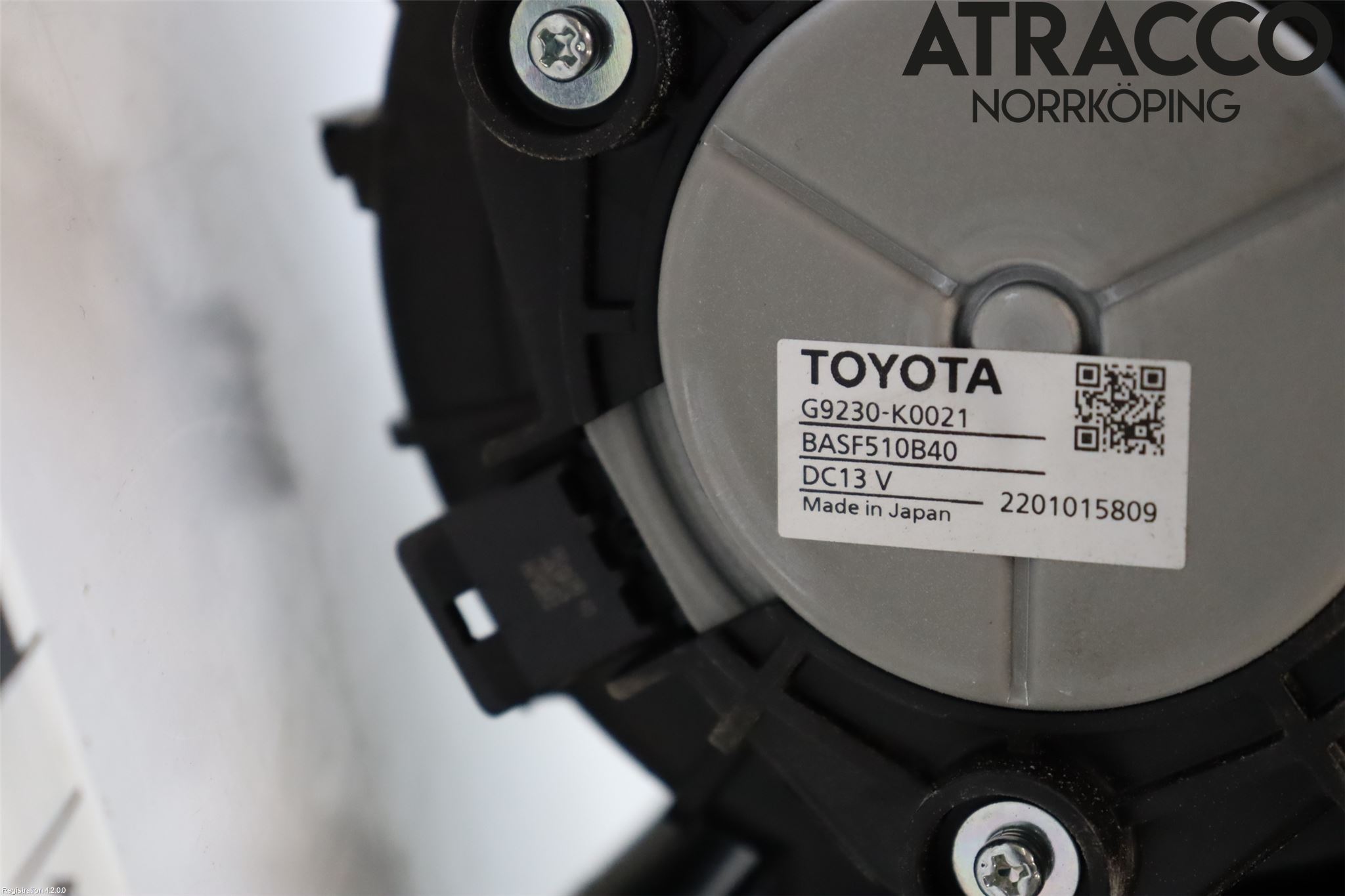 Toyota YARIS XP21 20- Varmeapparat Viftemotor
