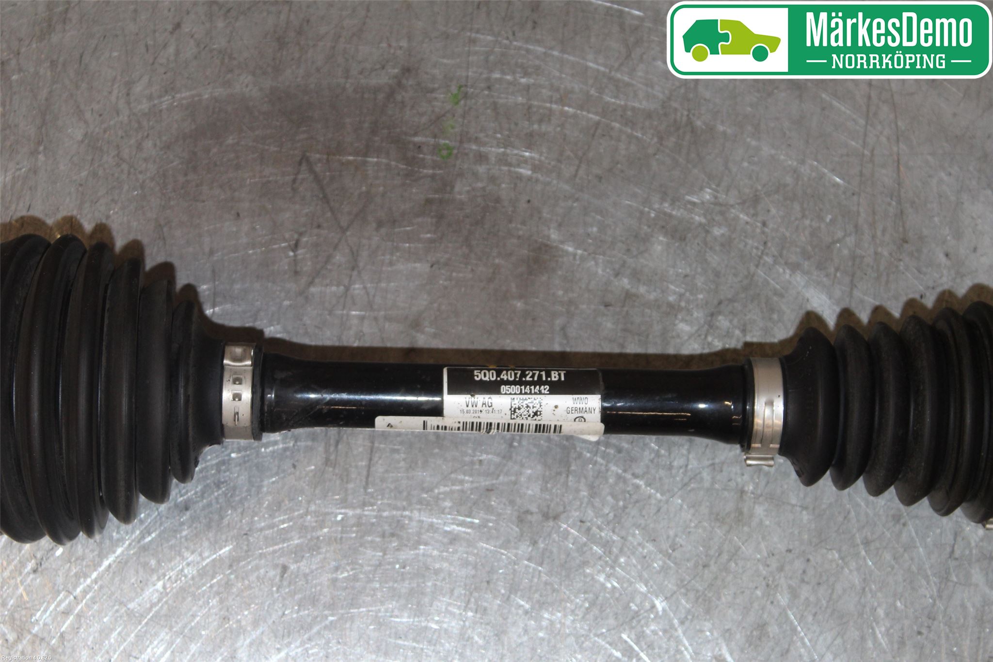 Volkswagen VW GOLF / E-GOLF VII 13-20 Drivaksel Foran Kompl Venstre