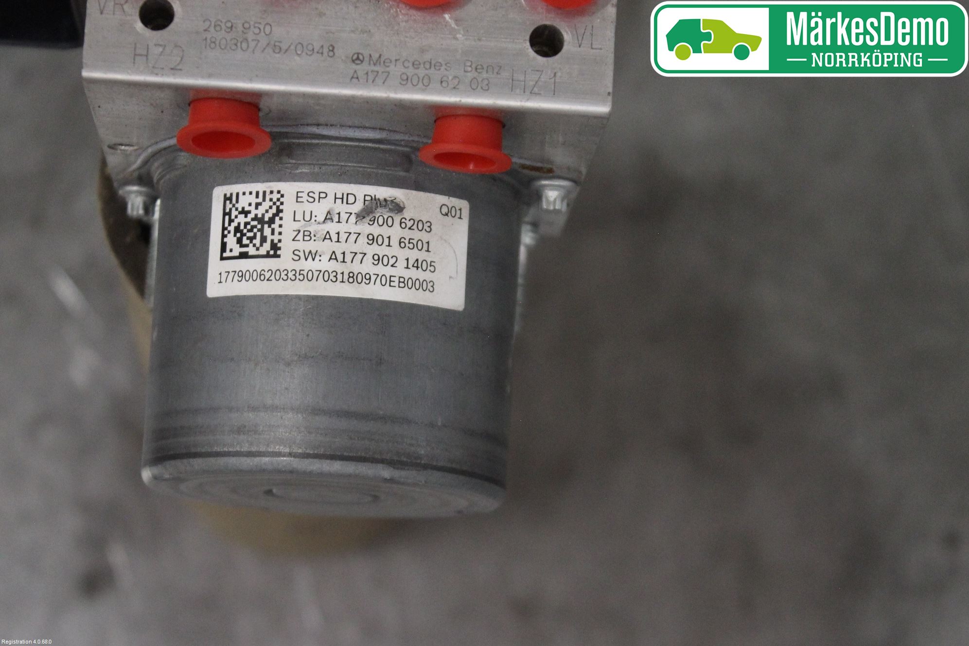 Mercedes-Benz MB A-KLASS (W177) 18- Abs Hydraulikkaggregat