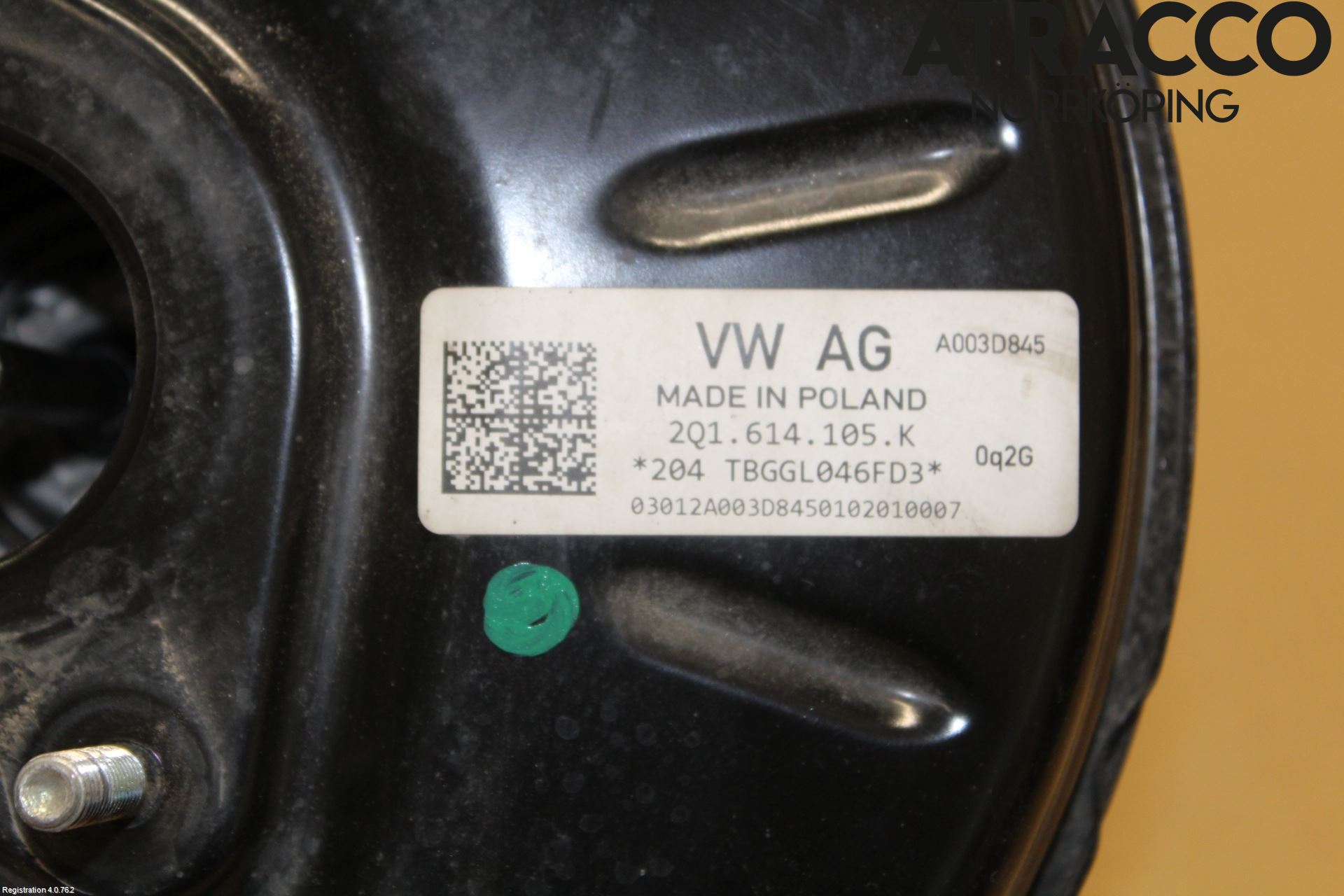 Volkswagen VW POLO VI 18->> Bremseservo