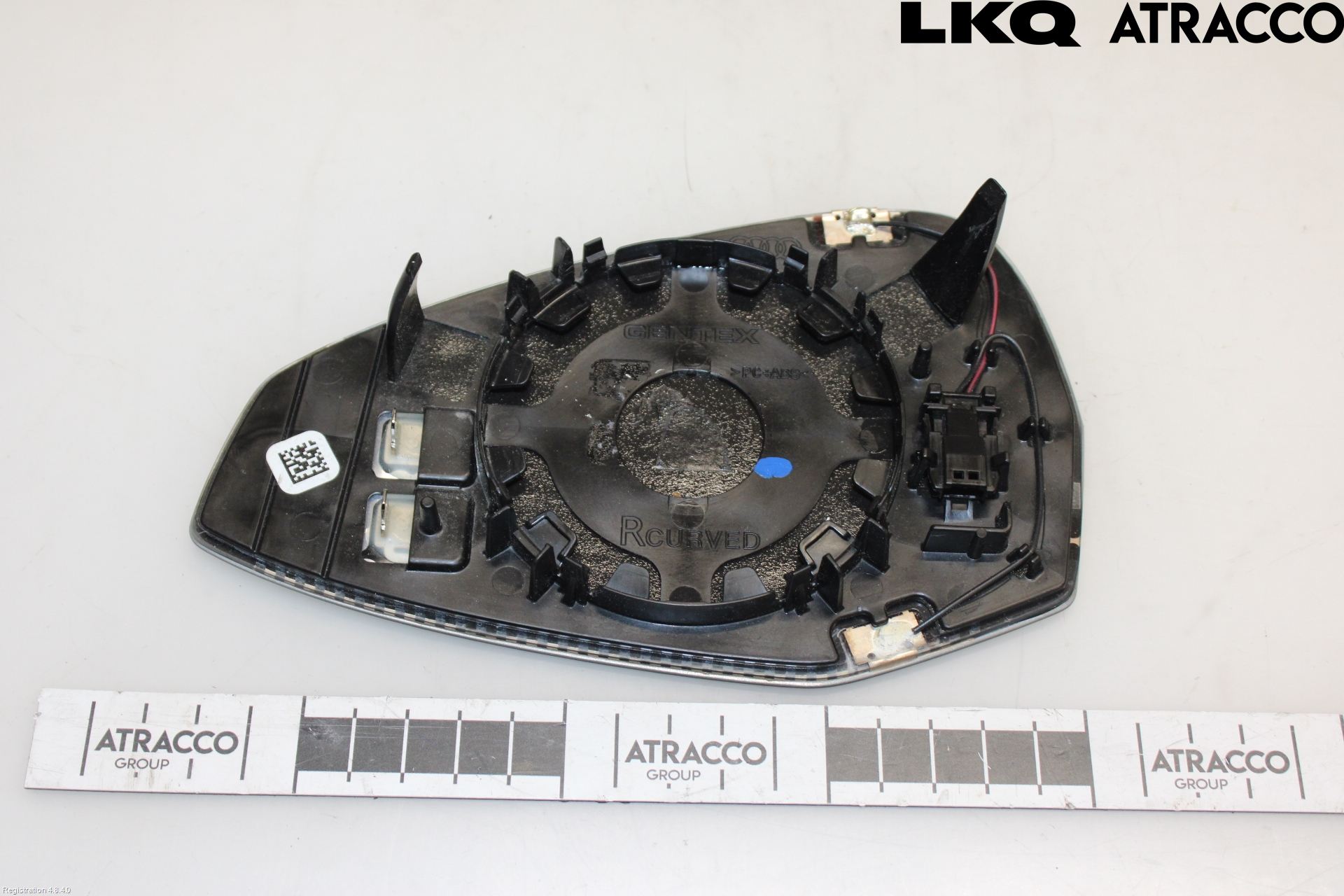 Audi A4/S4 B9 20- Speil Glass H