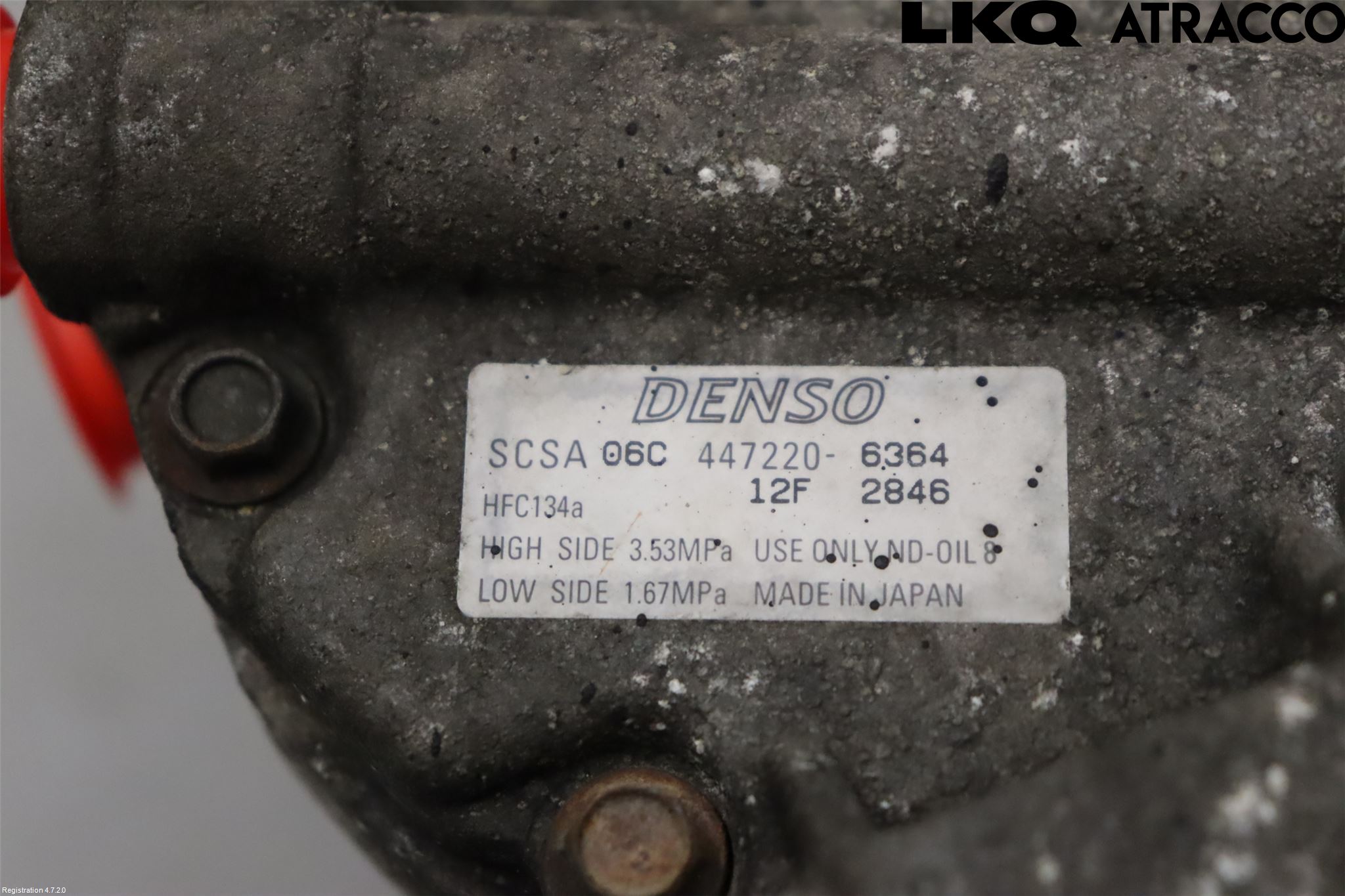 Toyota COROLLA 02-07 Varme Ac Kompressor