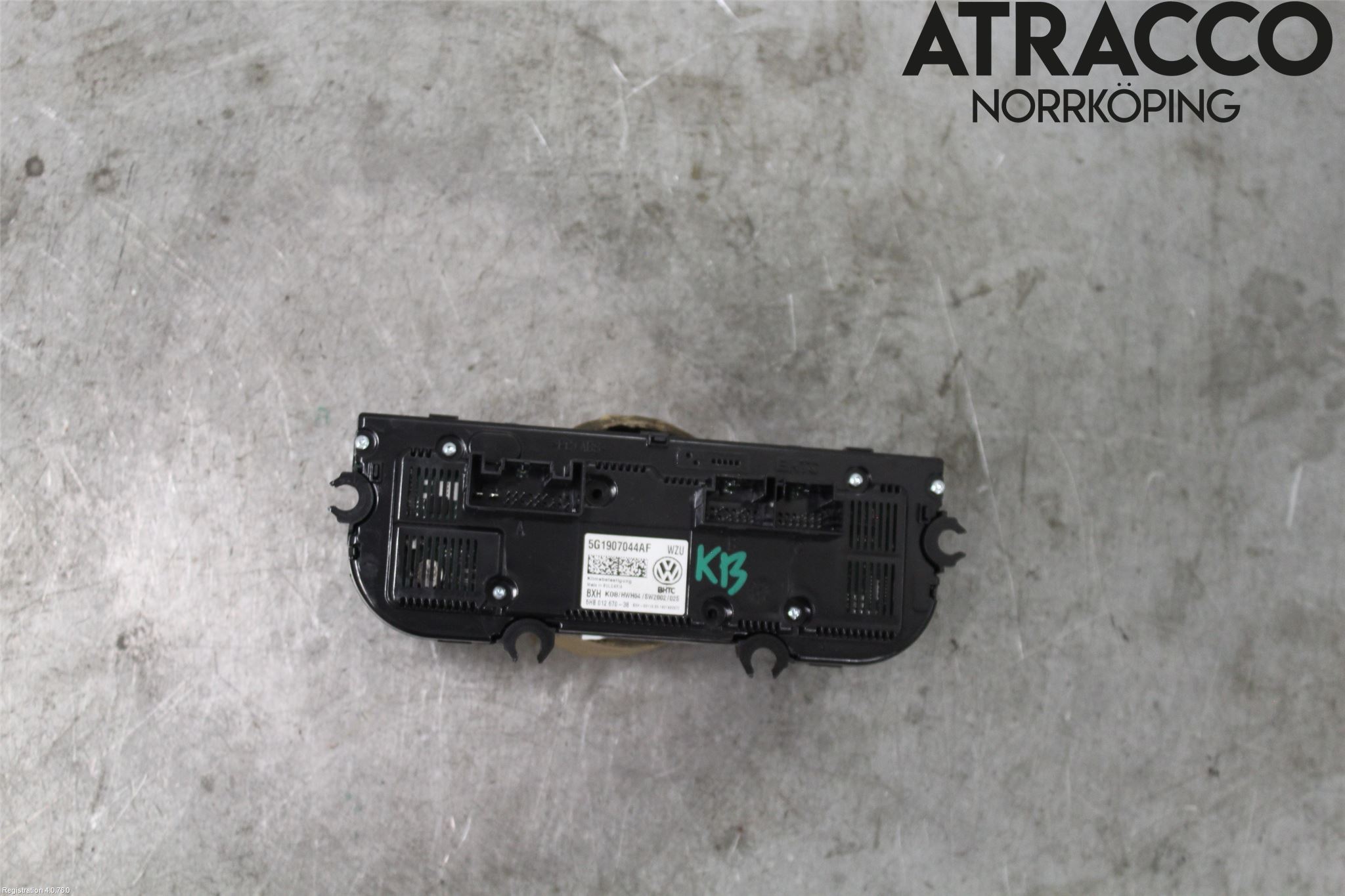 Volkswagen VW T-ROC 18- Varmeapparat Panel(Regulering)