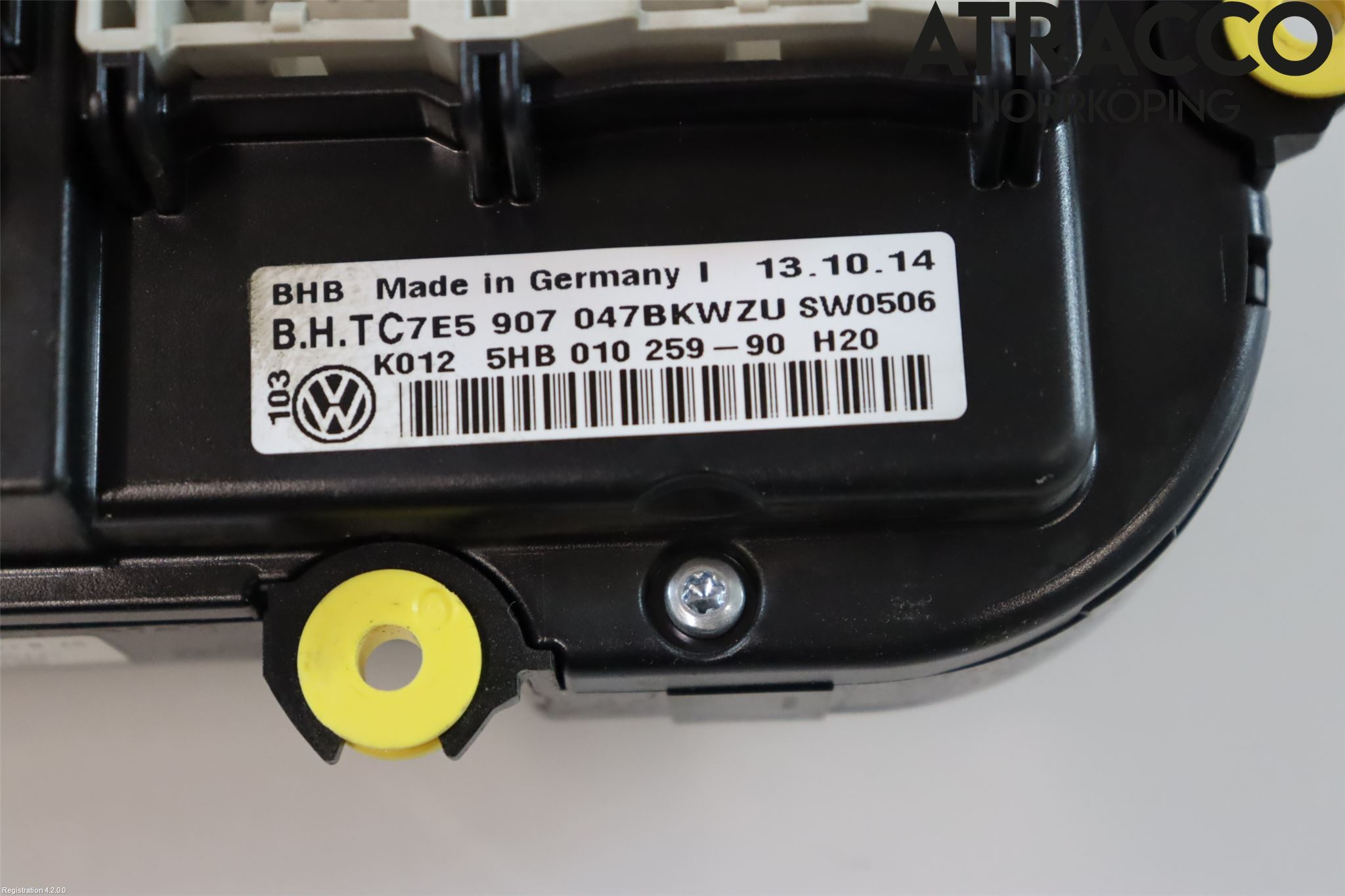 Volkswagen VW TRANSP/CARAVELLE (T5) 04-15 Varmeapparat Panel(Regulering)