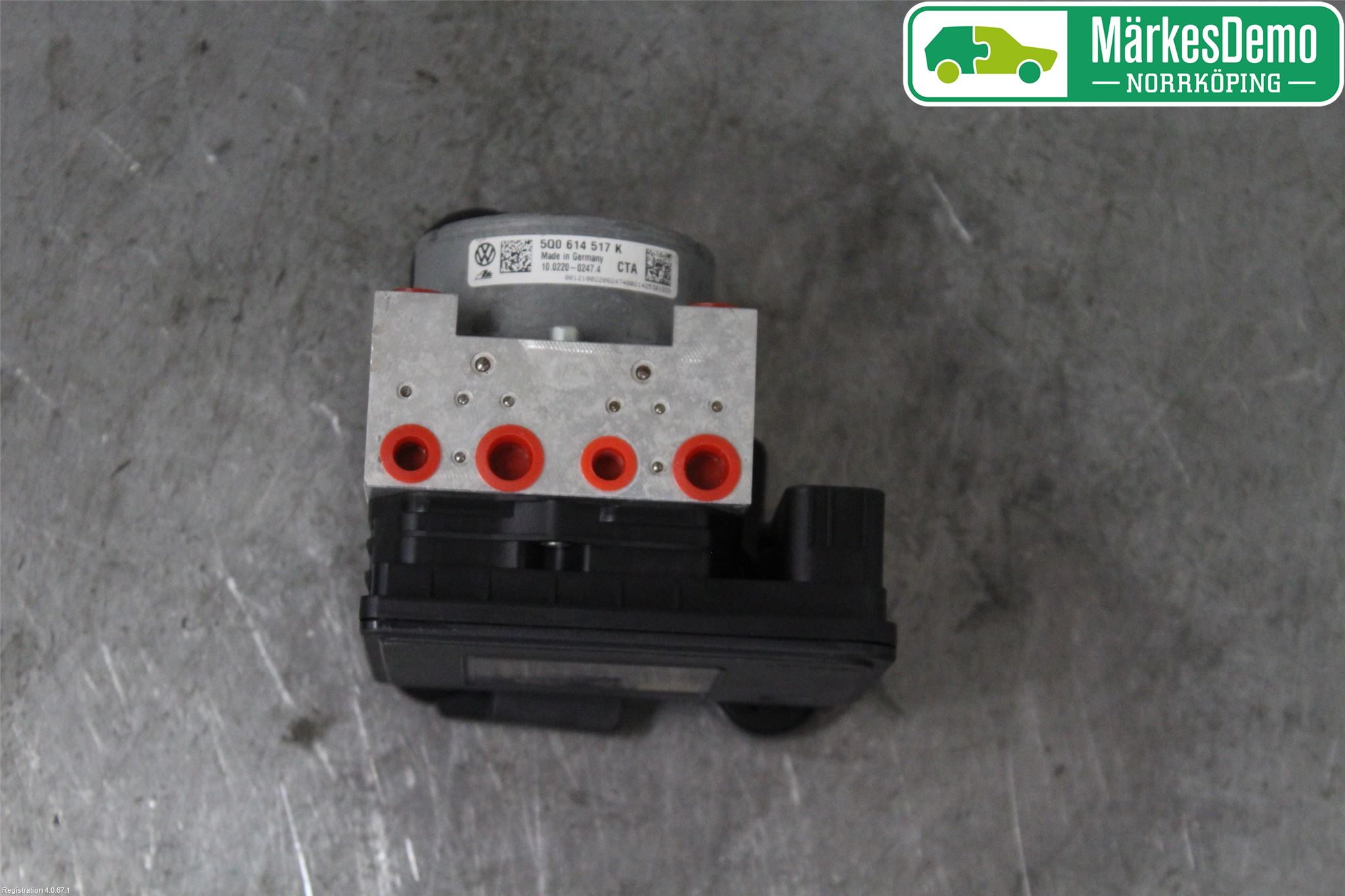 Volkswagen VW GOLF / E-GOLF VII 13-20 Abs Hydraulikkaggregat