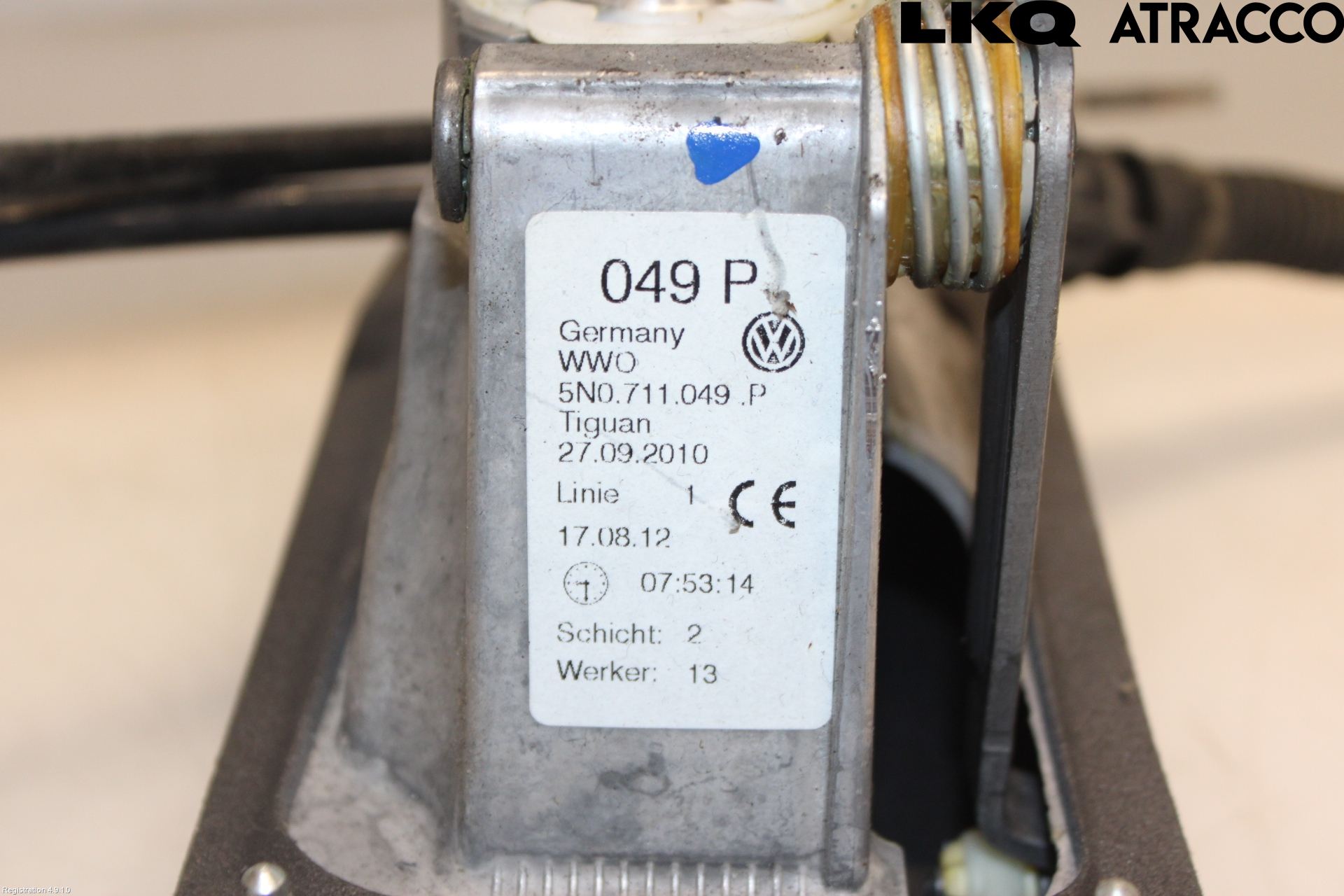 Volkswagen VW TIGUAN 07-16 Gear Overføring