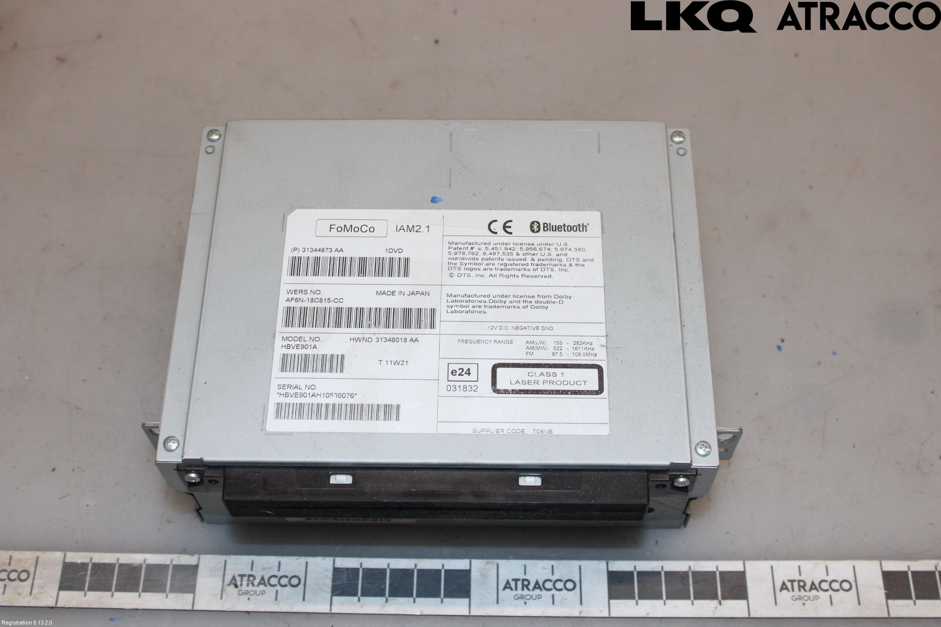 Volvo XC60 09-13 Stereo Radio Med Cd