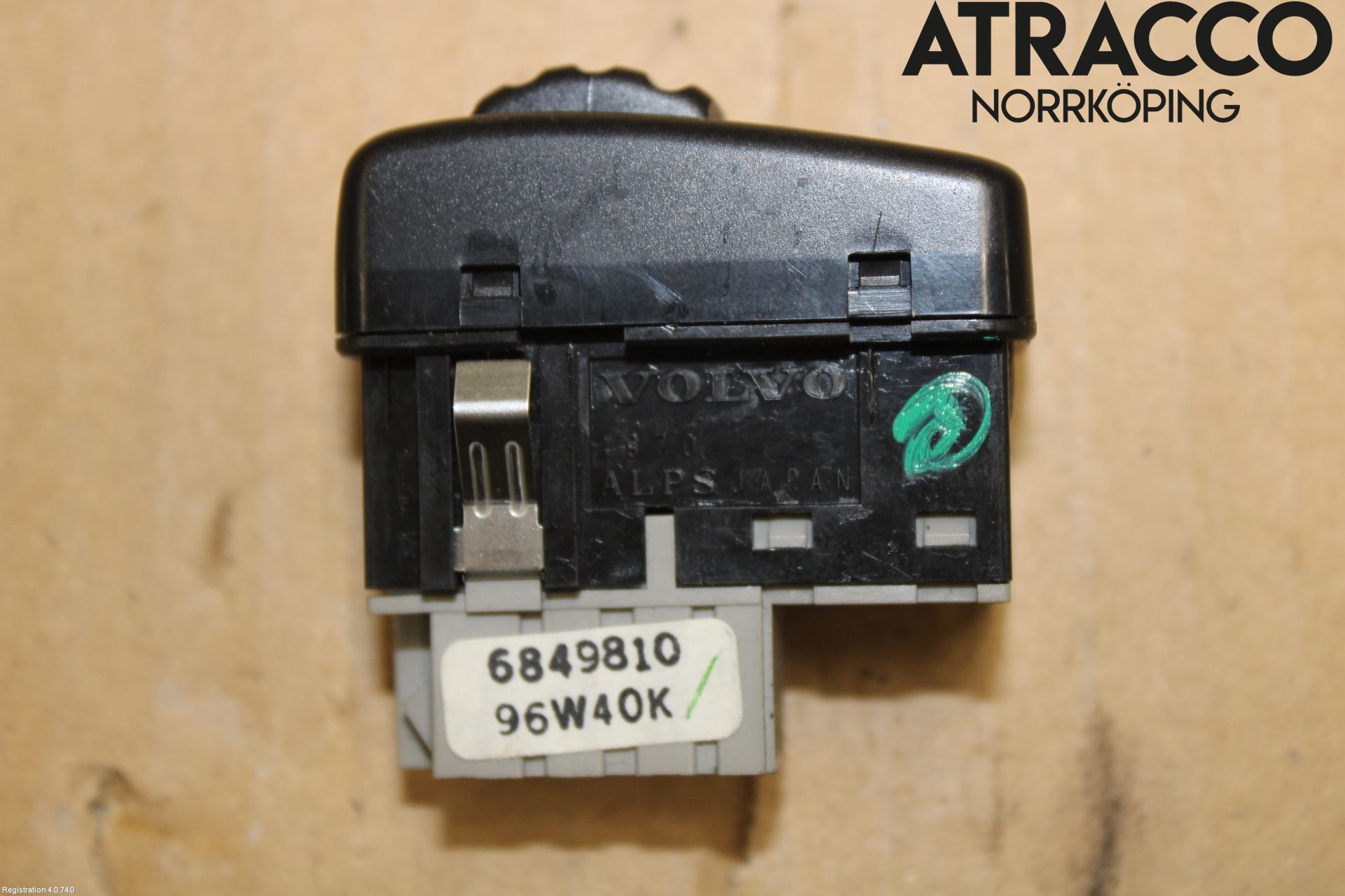 Volvo 850 91-97 Frontlykt Lysspredderreg